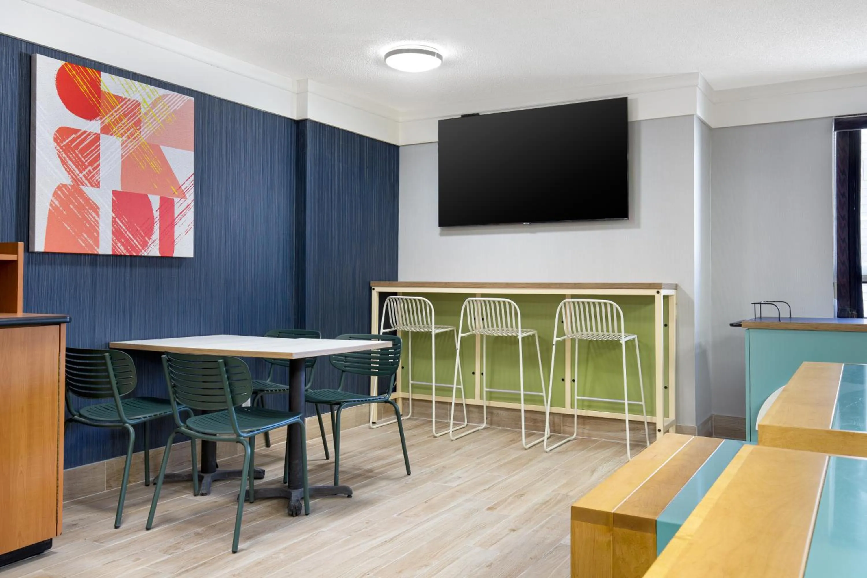 Seating area in Spark by Hilton Brockville