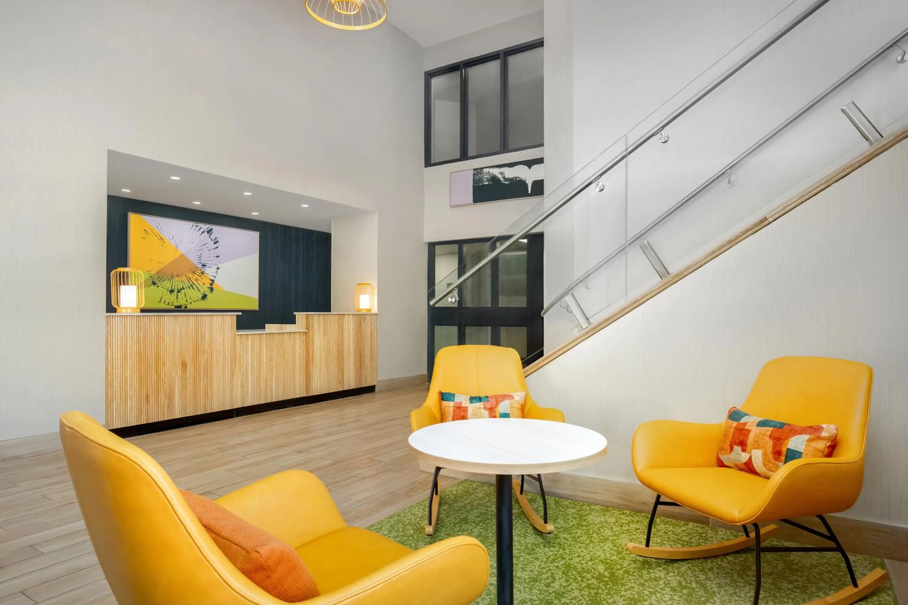 Lobby or reception in Spark by Hilton Brockville