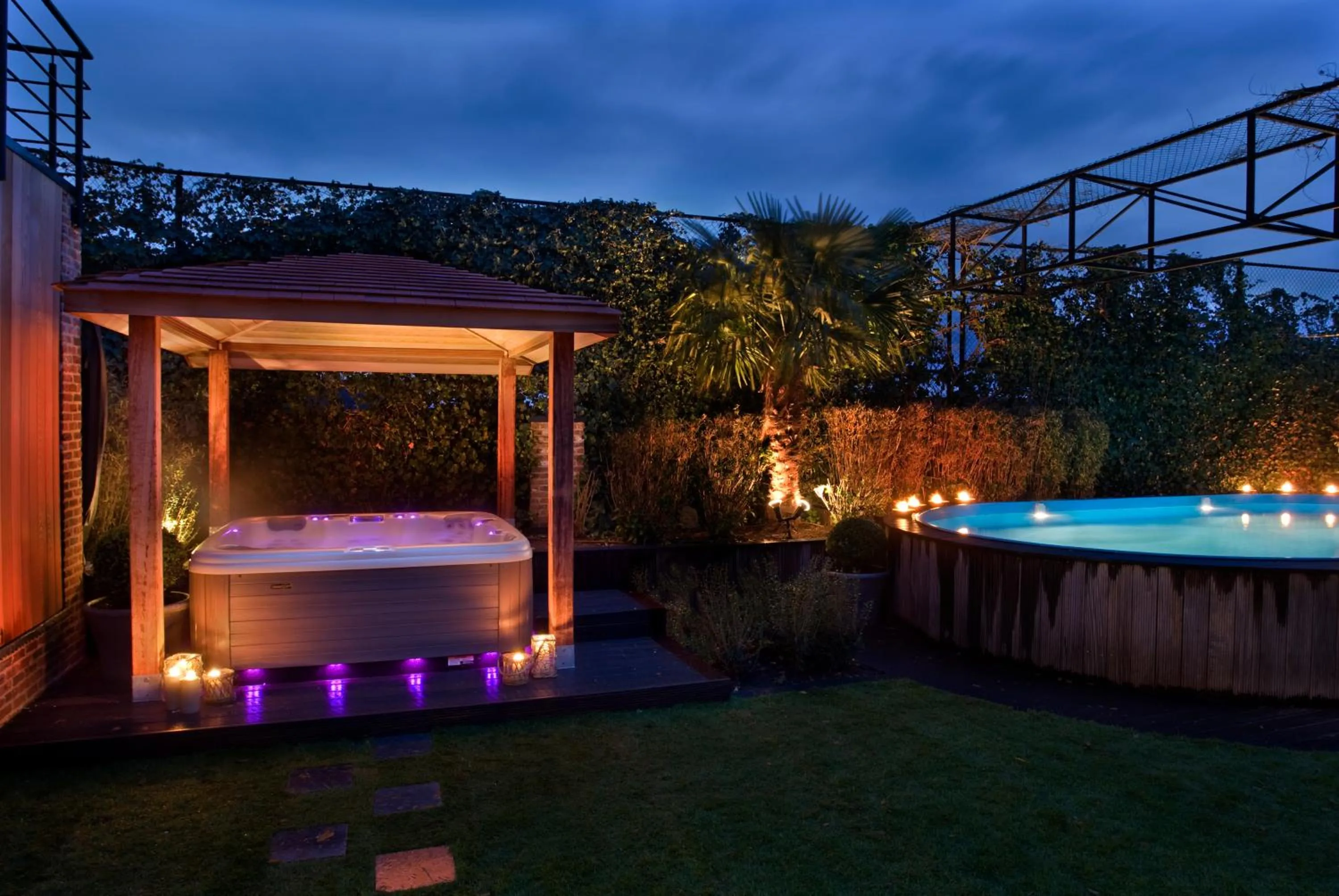 Open Air Bath in Tuinhotel
