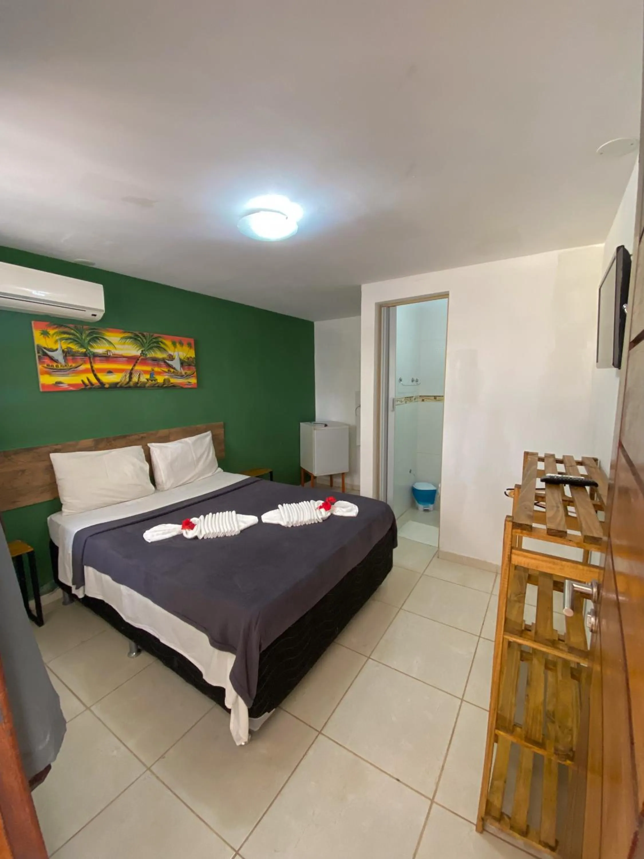 Bedroom, Bed in Pousada Porto de Amigos