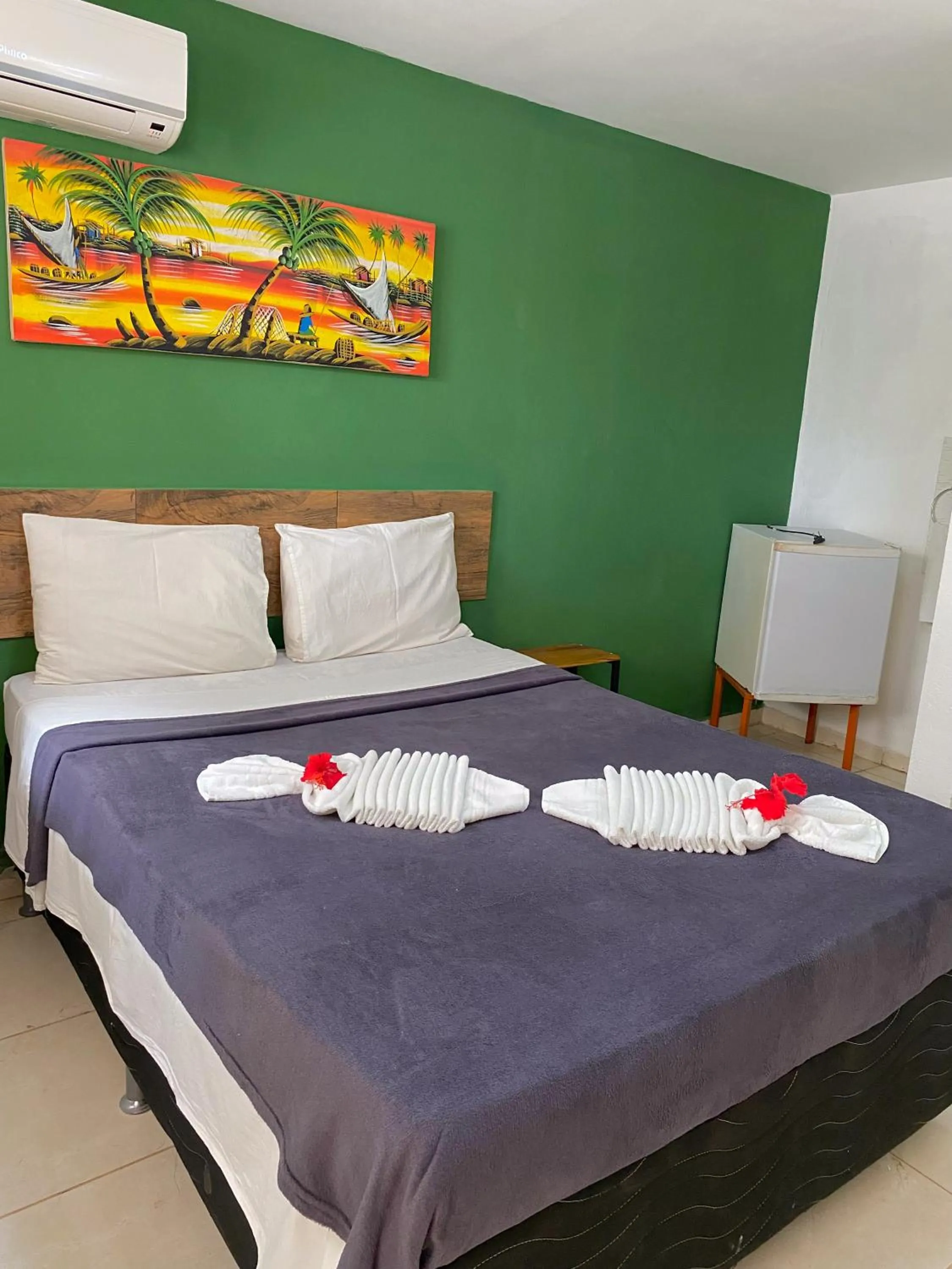 Bedroom, Bed in Pousada Porto de Amigos