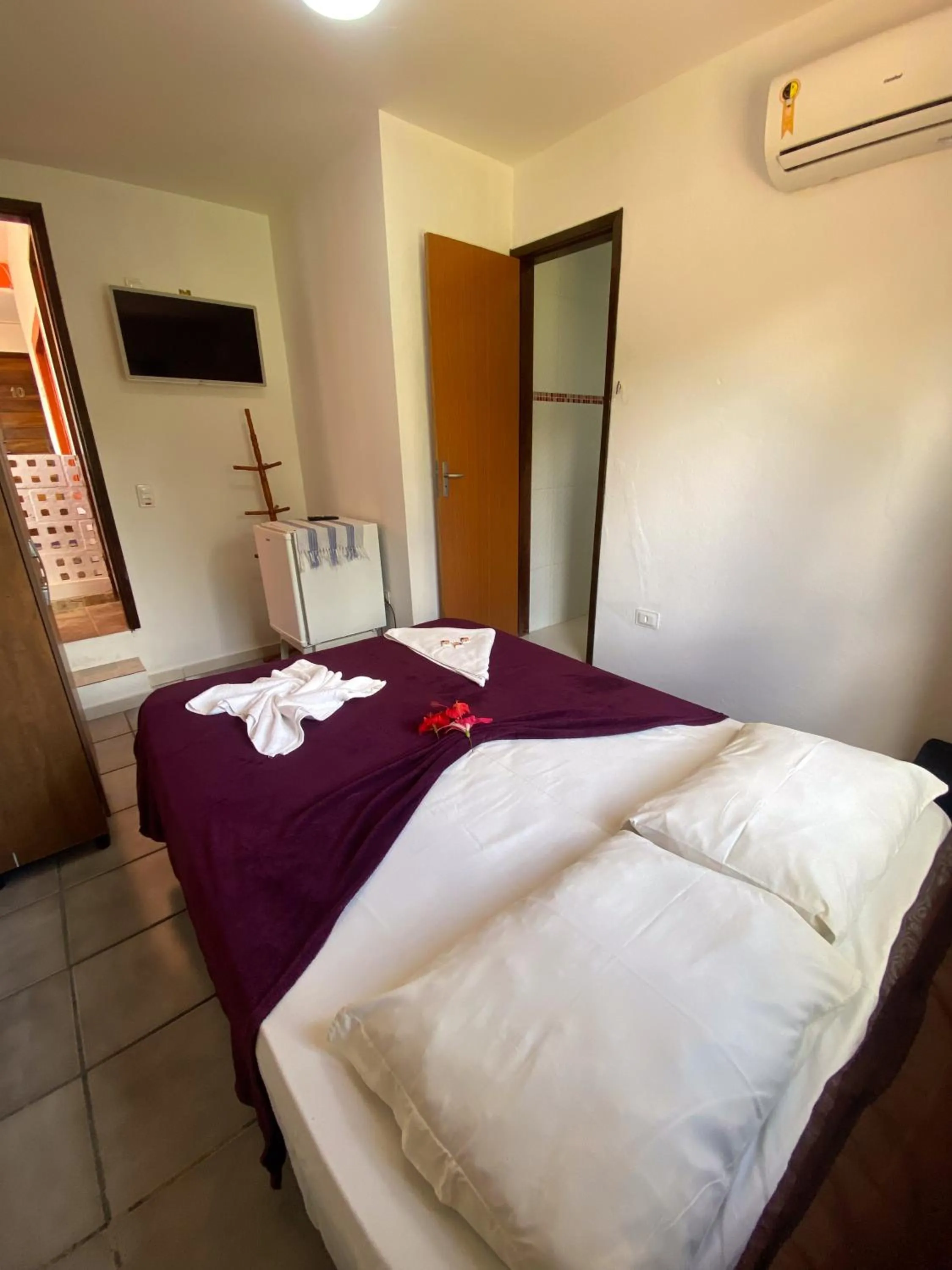 Bedroom, Bed in Pousada Porto de Amigos