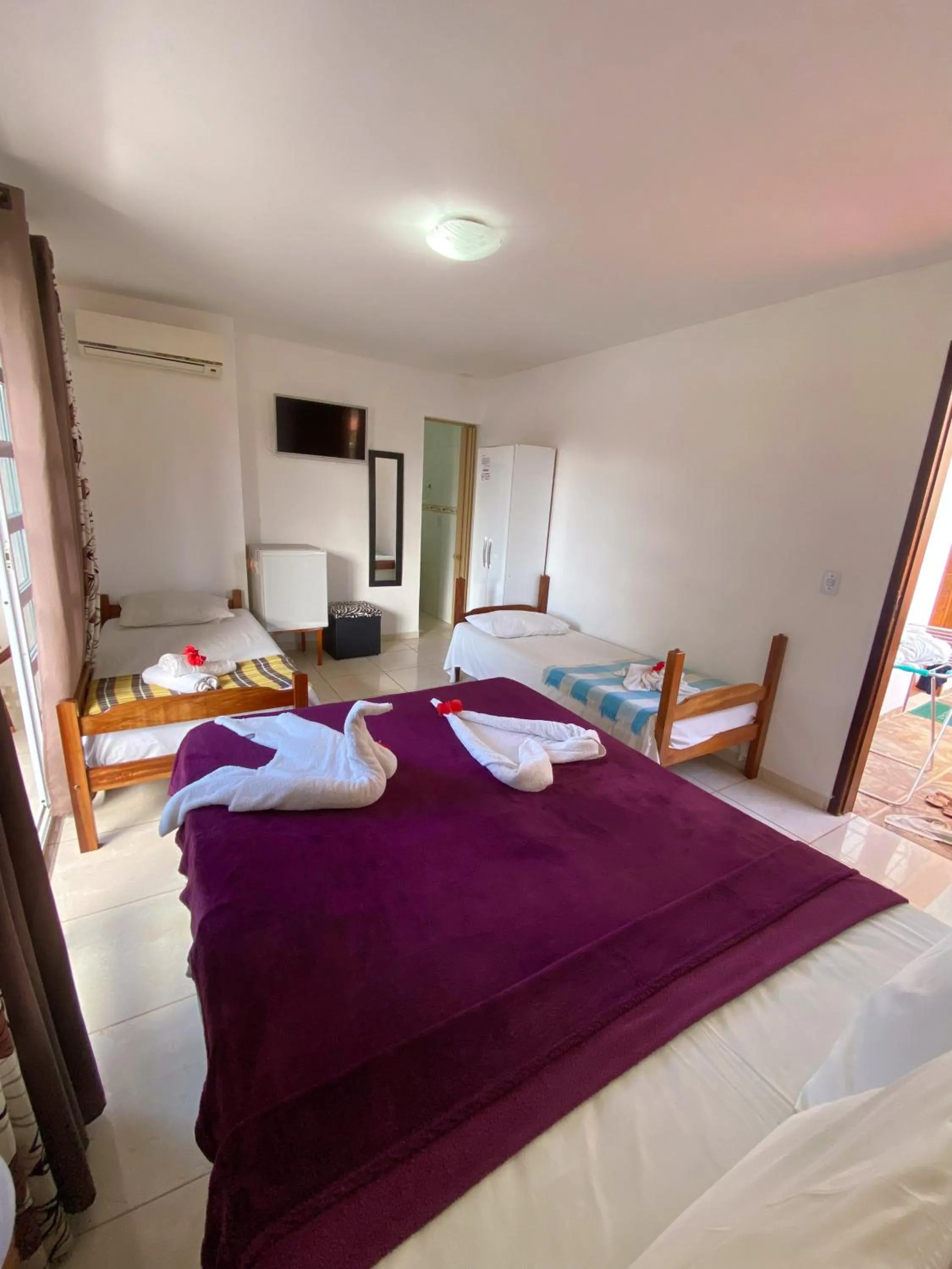 Bedroom, Bed in Pousada Porto de Amigos