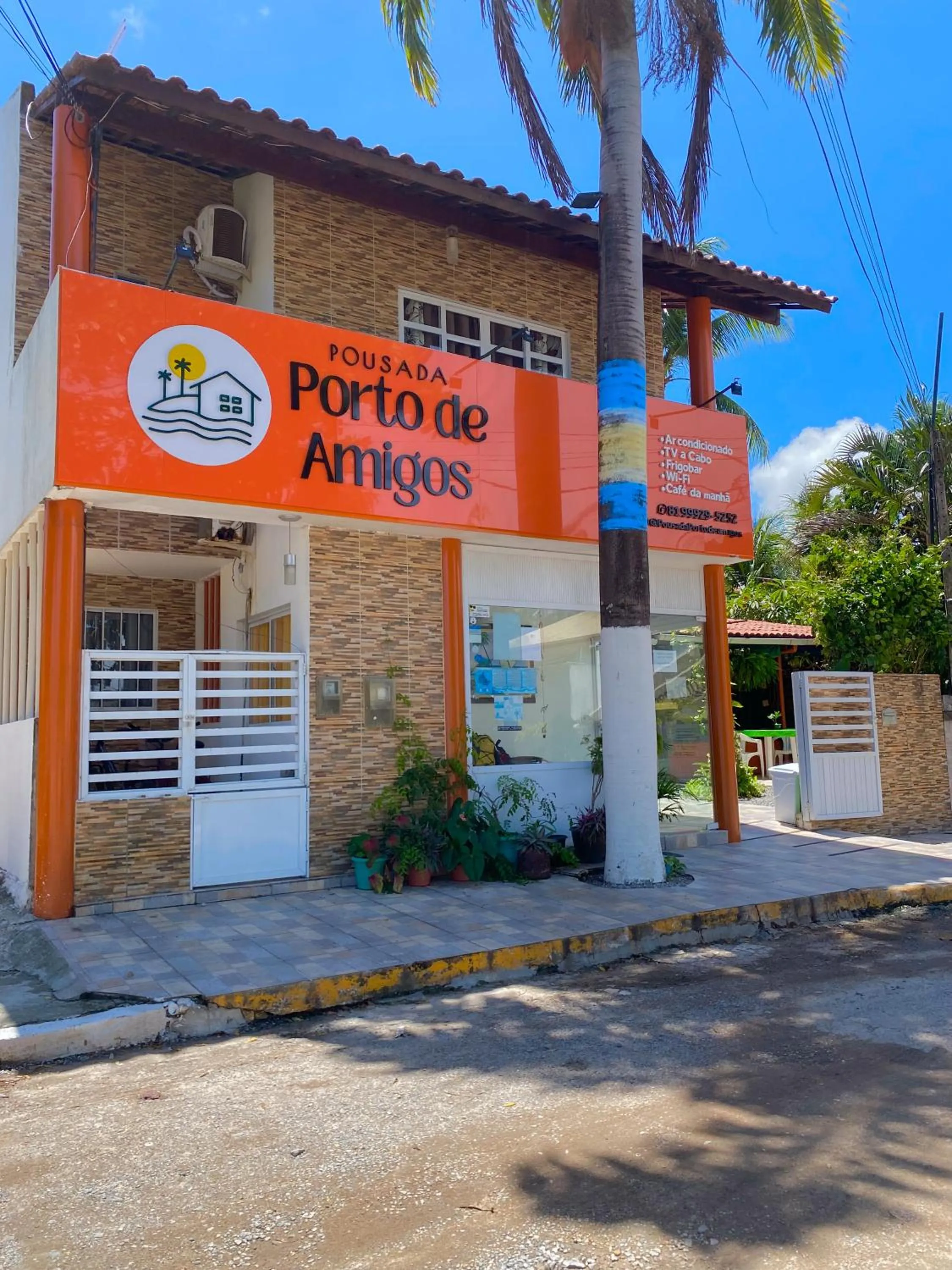 Facade/entrance in Pousada Porto de Amigos