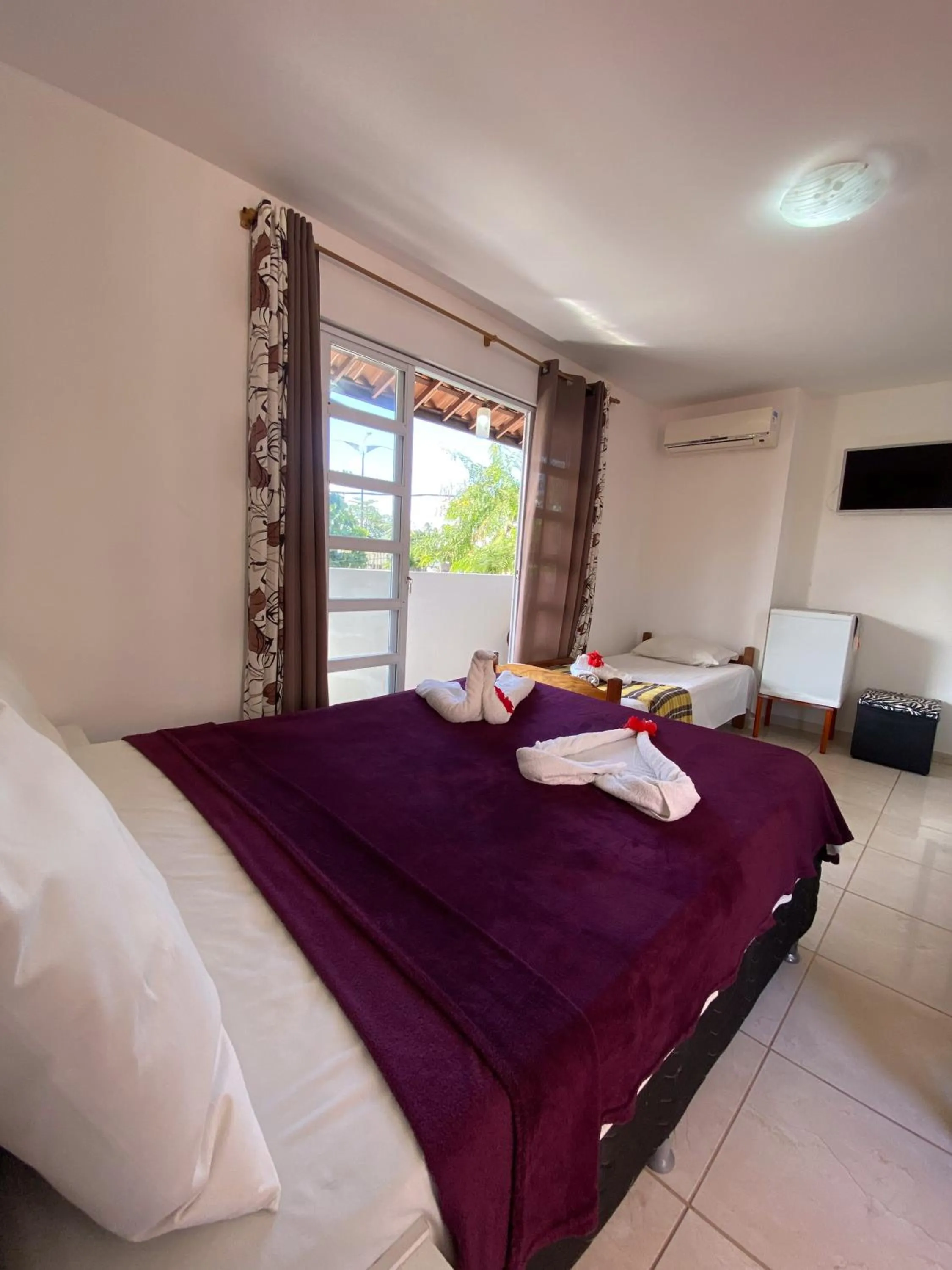 Bedroom, Bed in Pousada Porto de Amigos