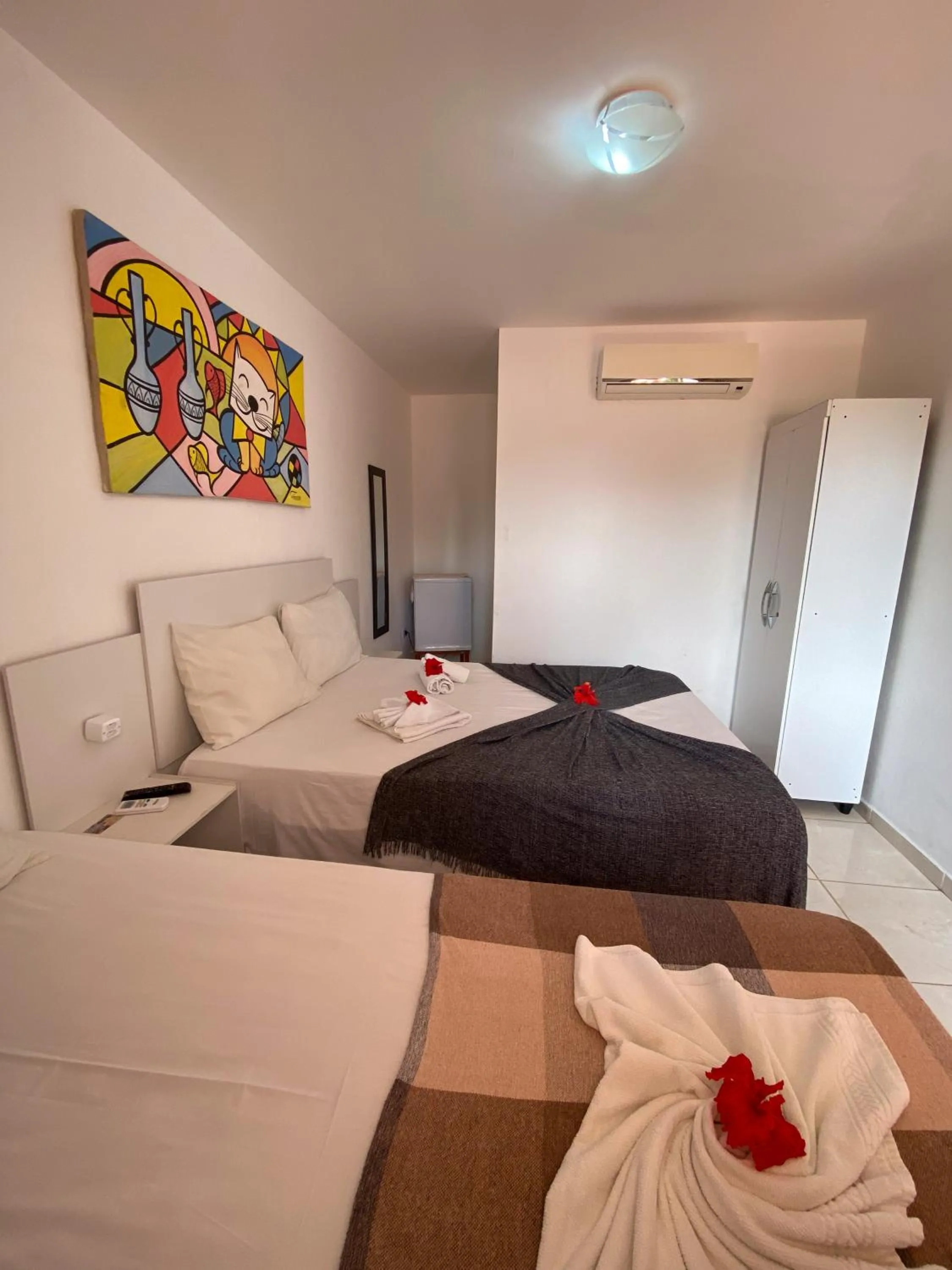 Bedroom, Bed in Pousada Porto de Amigos