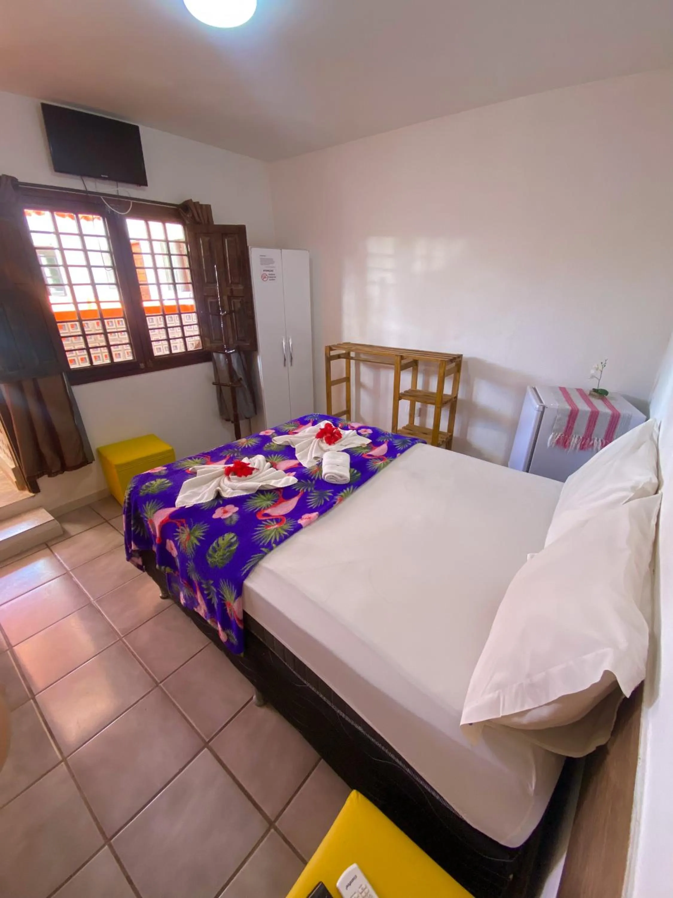 Bedroom, Bed in Pousada Porto de Amigos