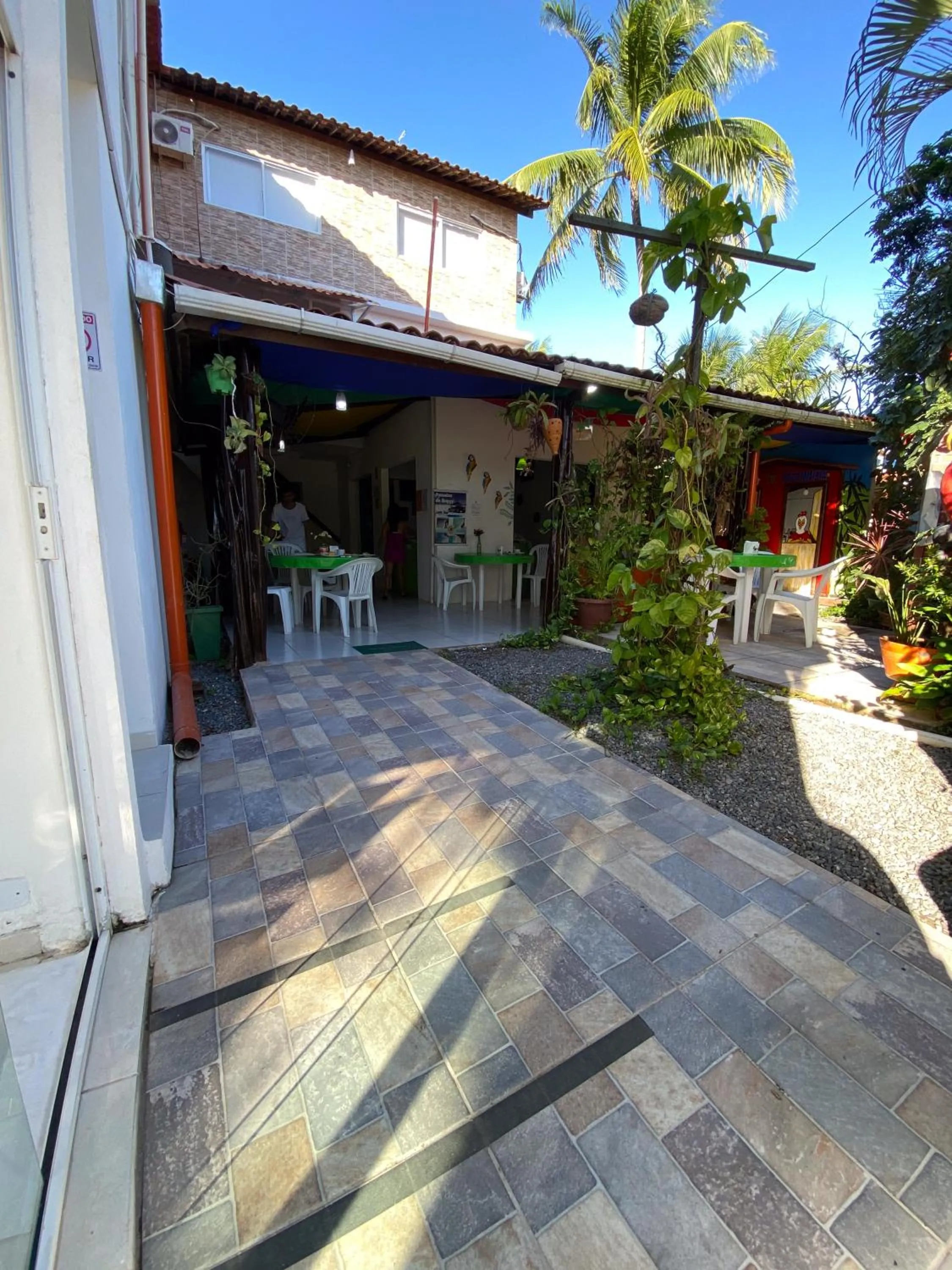 Garden in Pousada Porto de Amigos