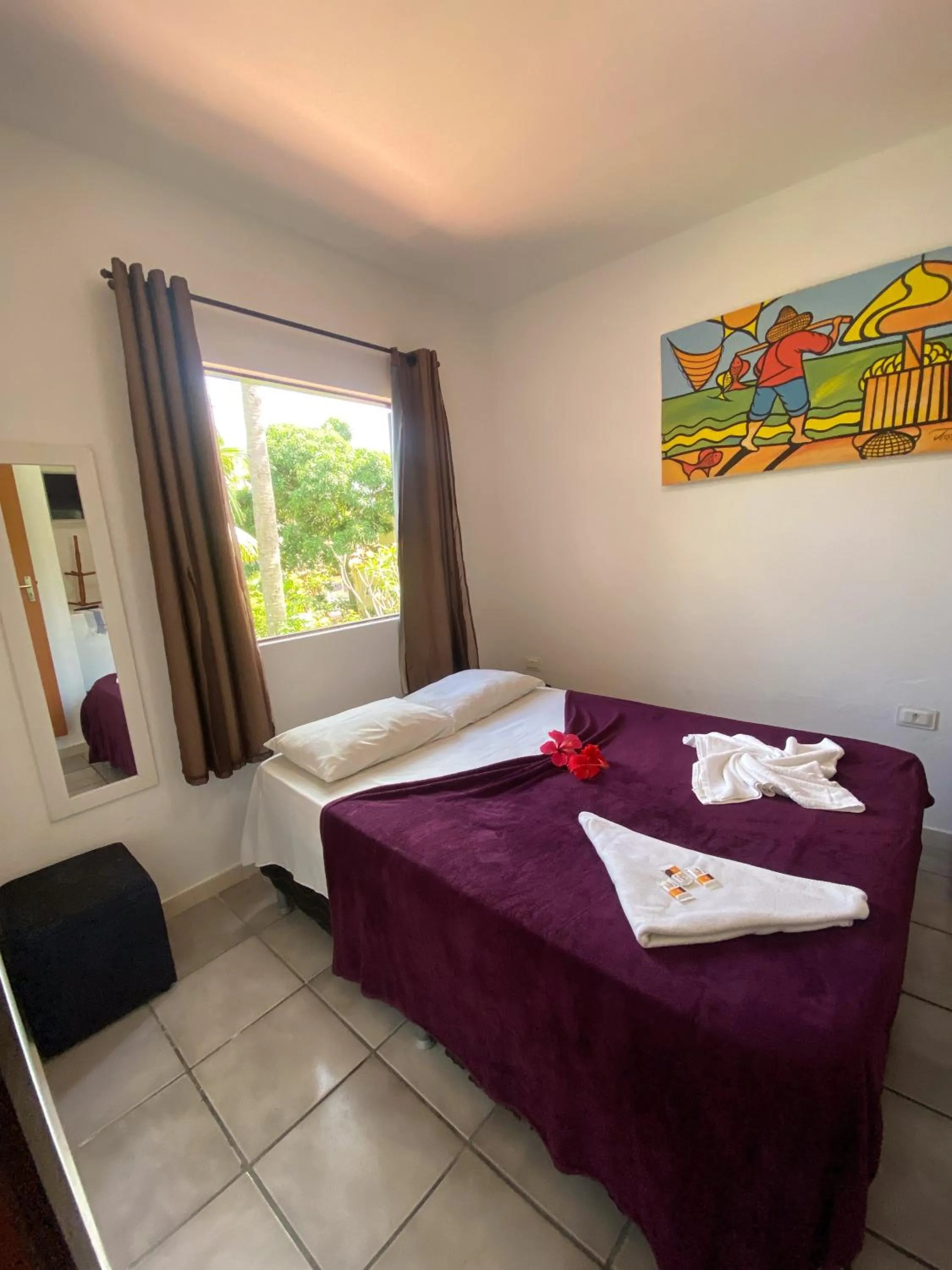 Bedroom, Bed in Pousada Porto de Amigos