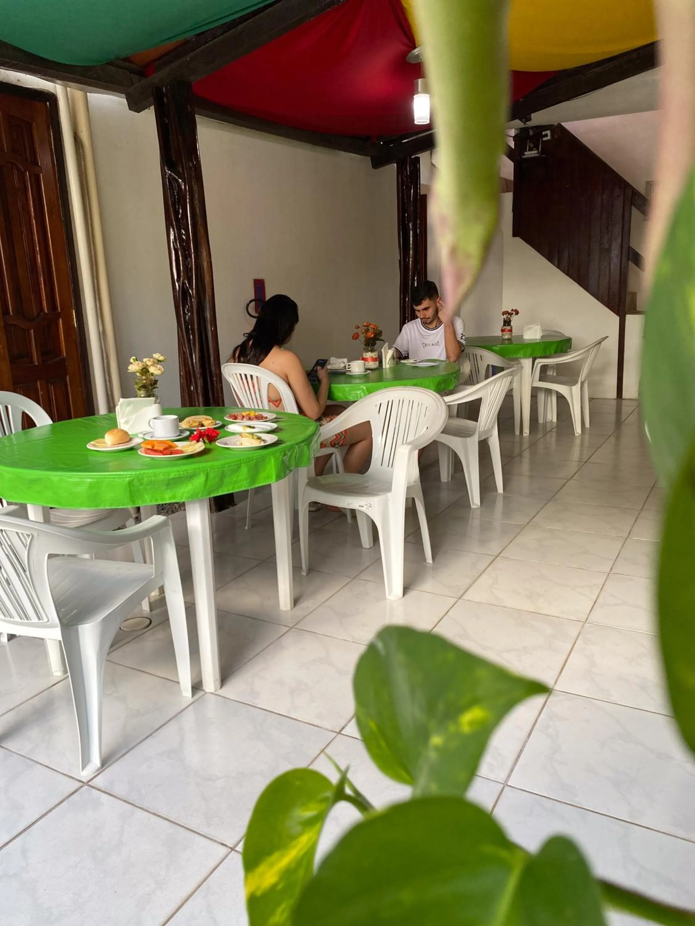 Restaurant/places to eat in Pousada Porto de Amigos