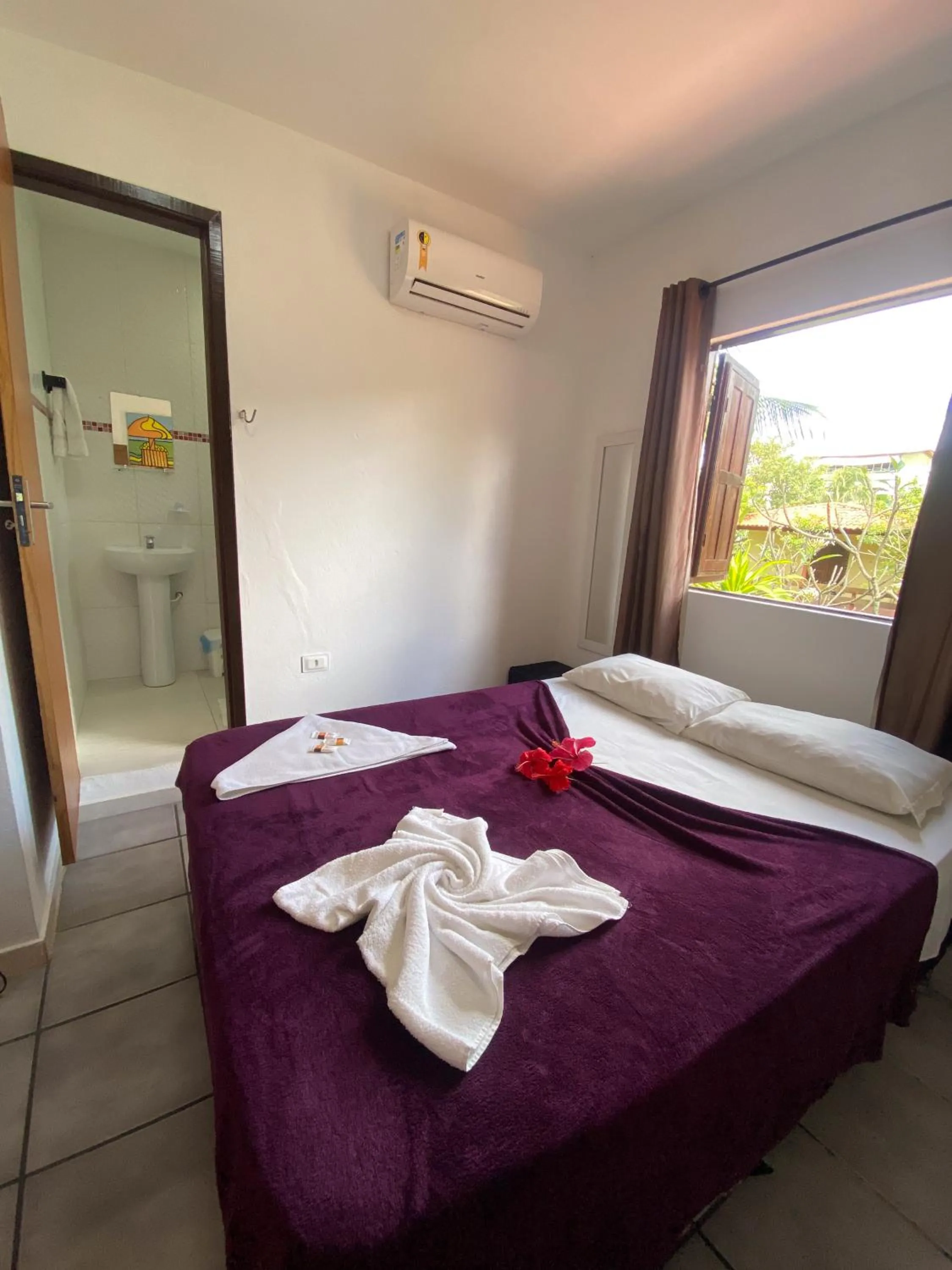 Bedroom, Bed in Pousada Porto de Amigos