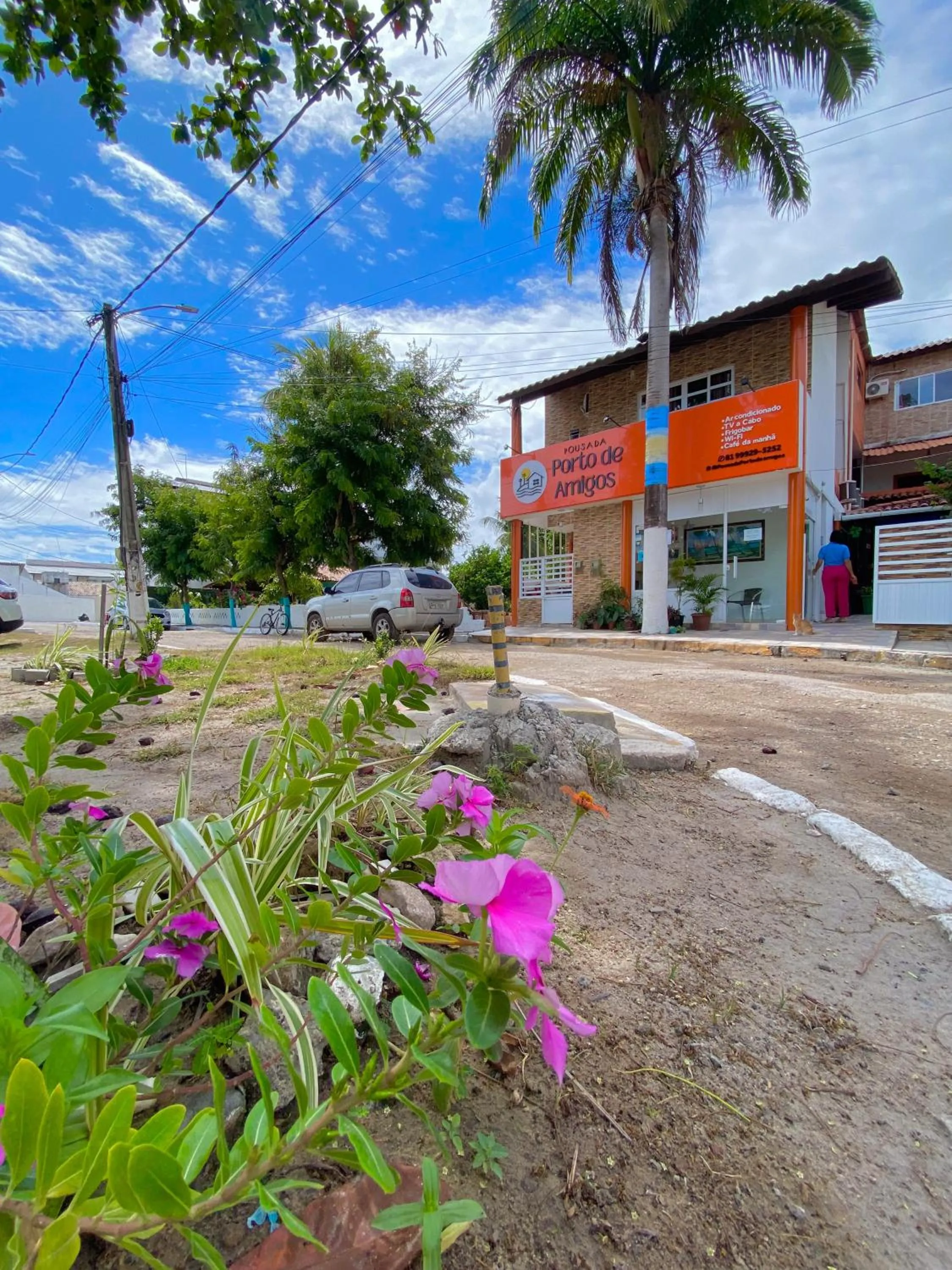 Parking in Pousada Porto de Amigos