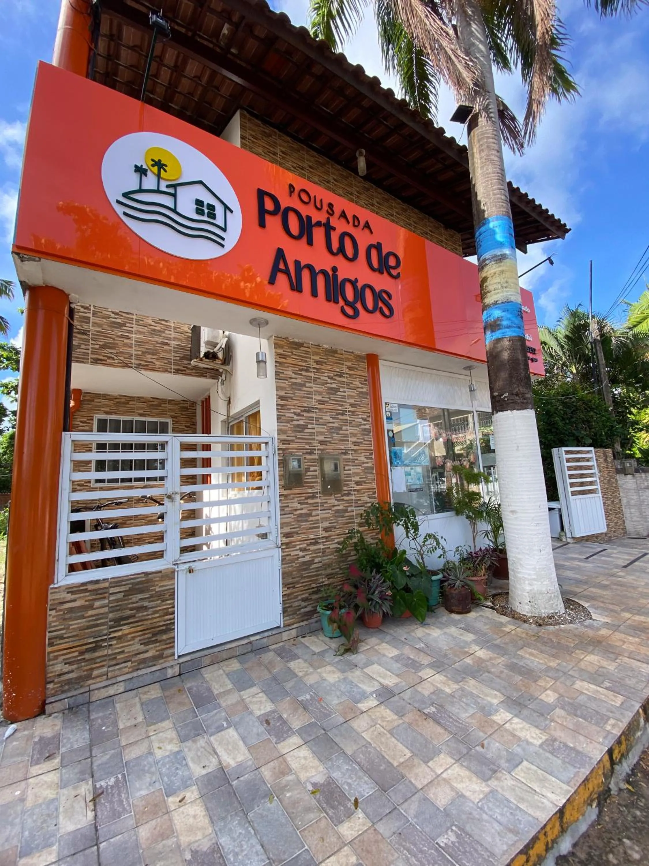 Facade/entrance in Pousada Porto de Amigos