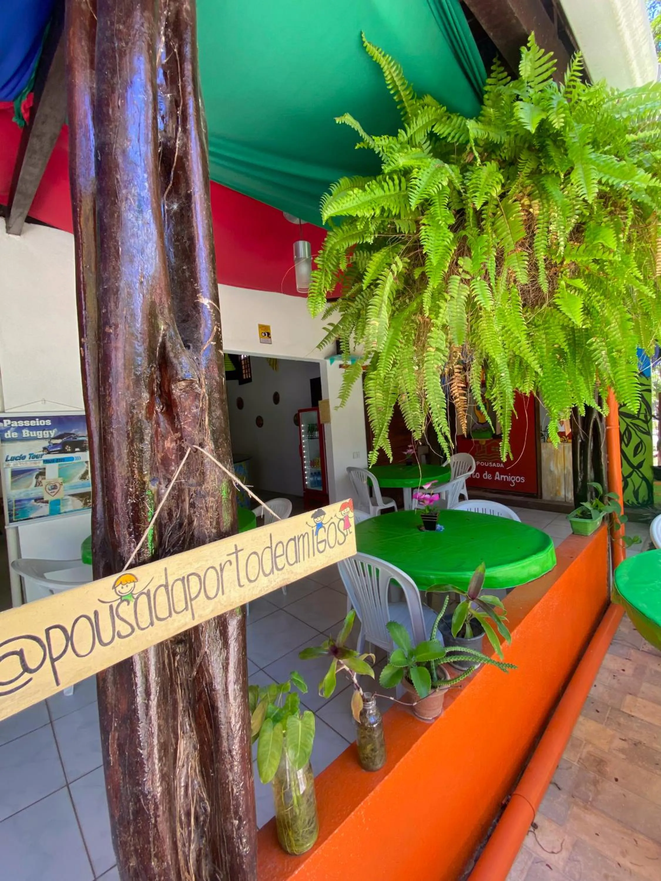 Garden in Pousada Porto de Amigos