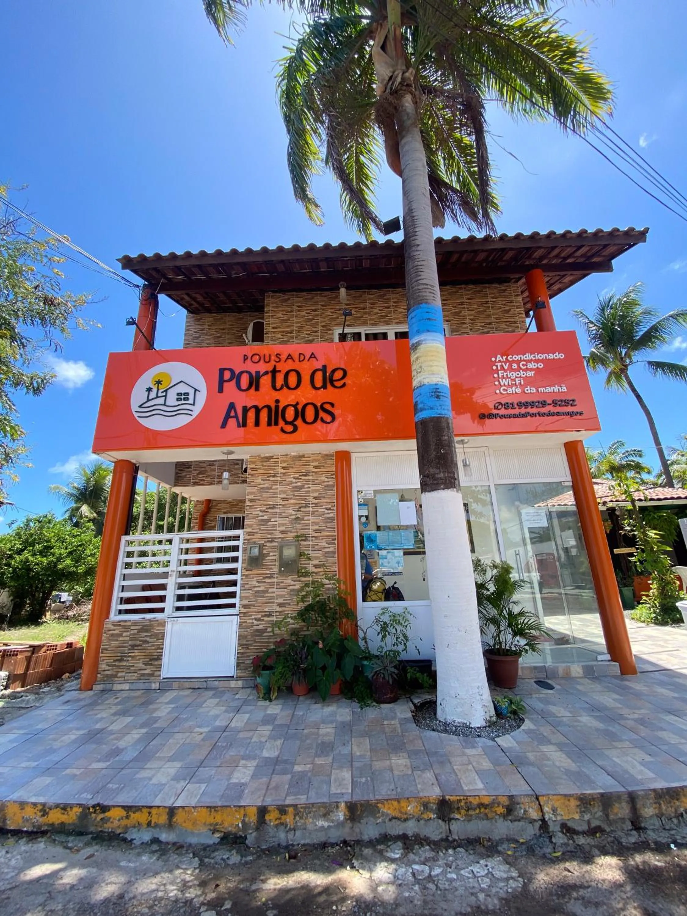 Facade/entrance in Pousada Porto de Amigos