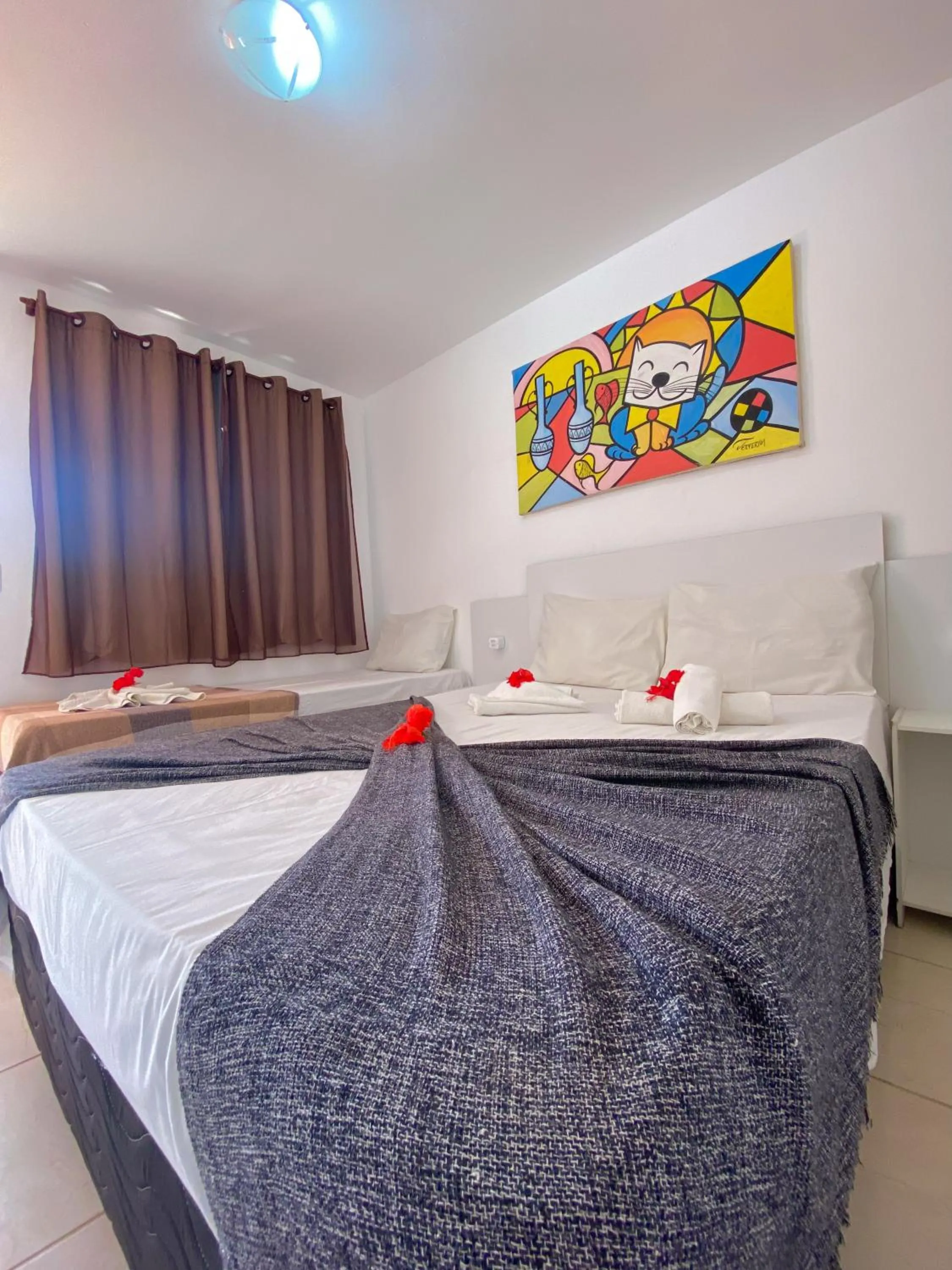 Bedroom, Bed in Pousada Porto de Amigos