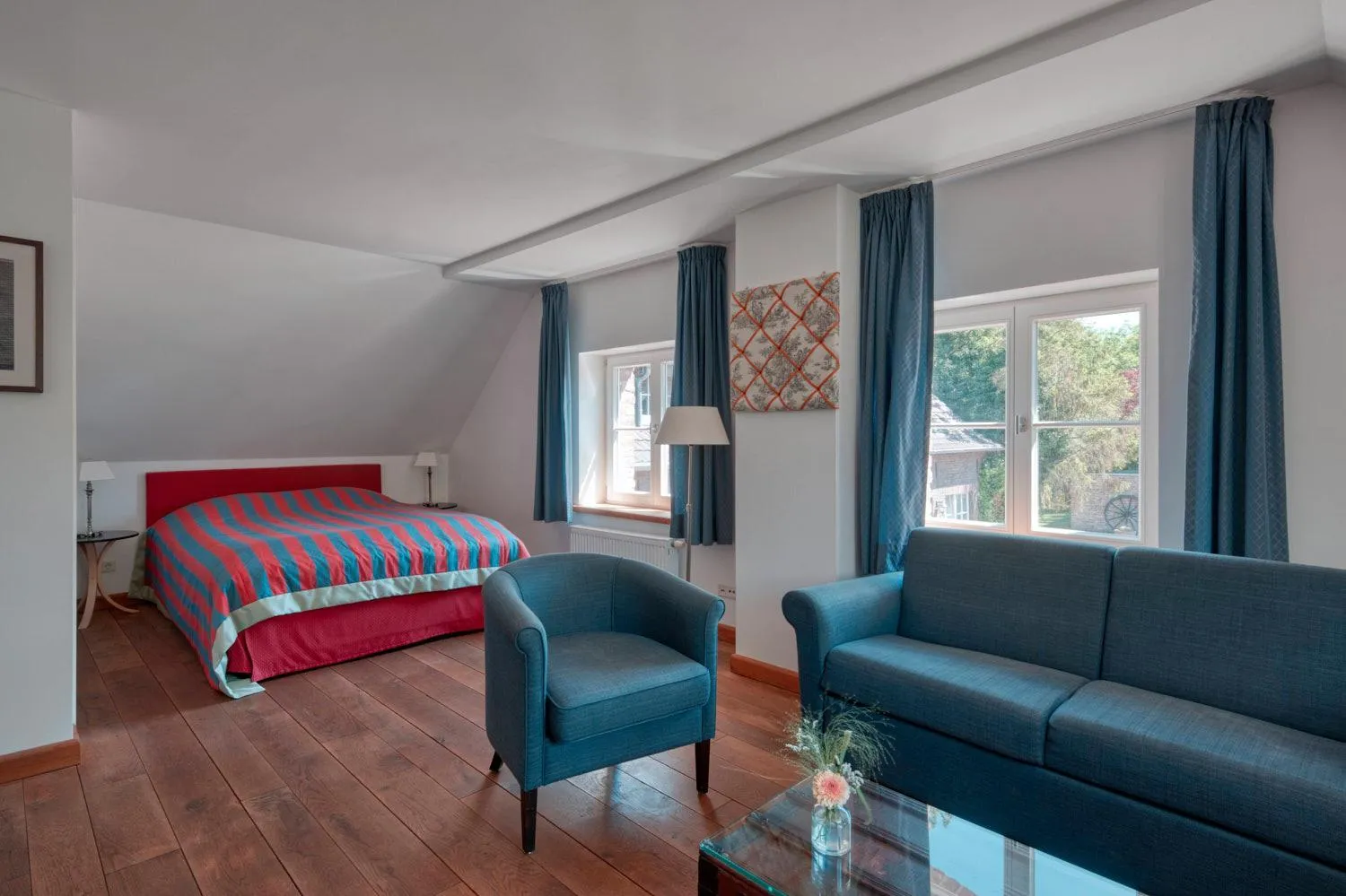 Bedroom, Bed in Schloss Wissen