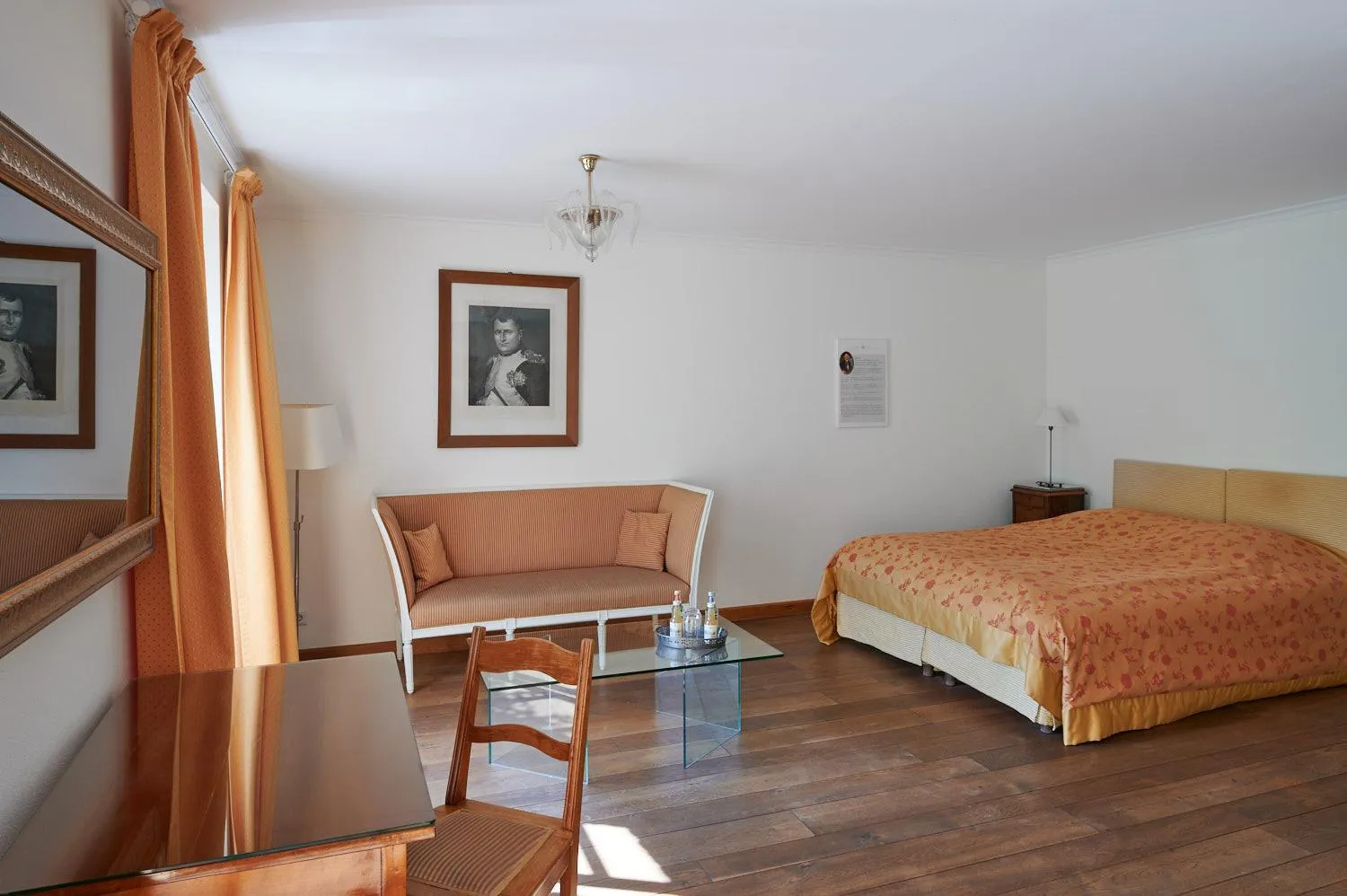 Bedroom, Bed in Schloss Wissen