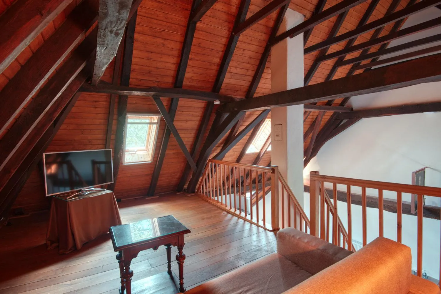 Seating area in Schloss Wissen