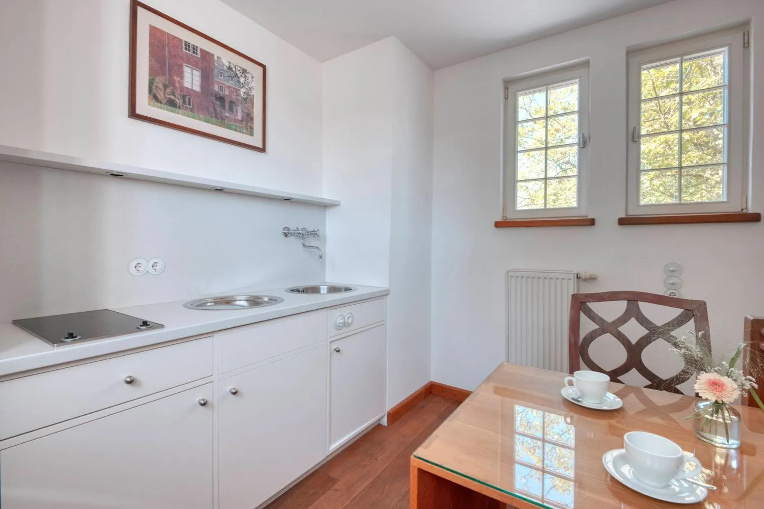 Kitchen or kitchenette in Schloss Wissen