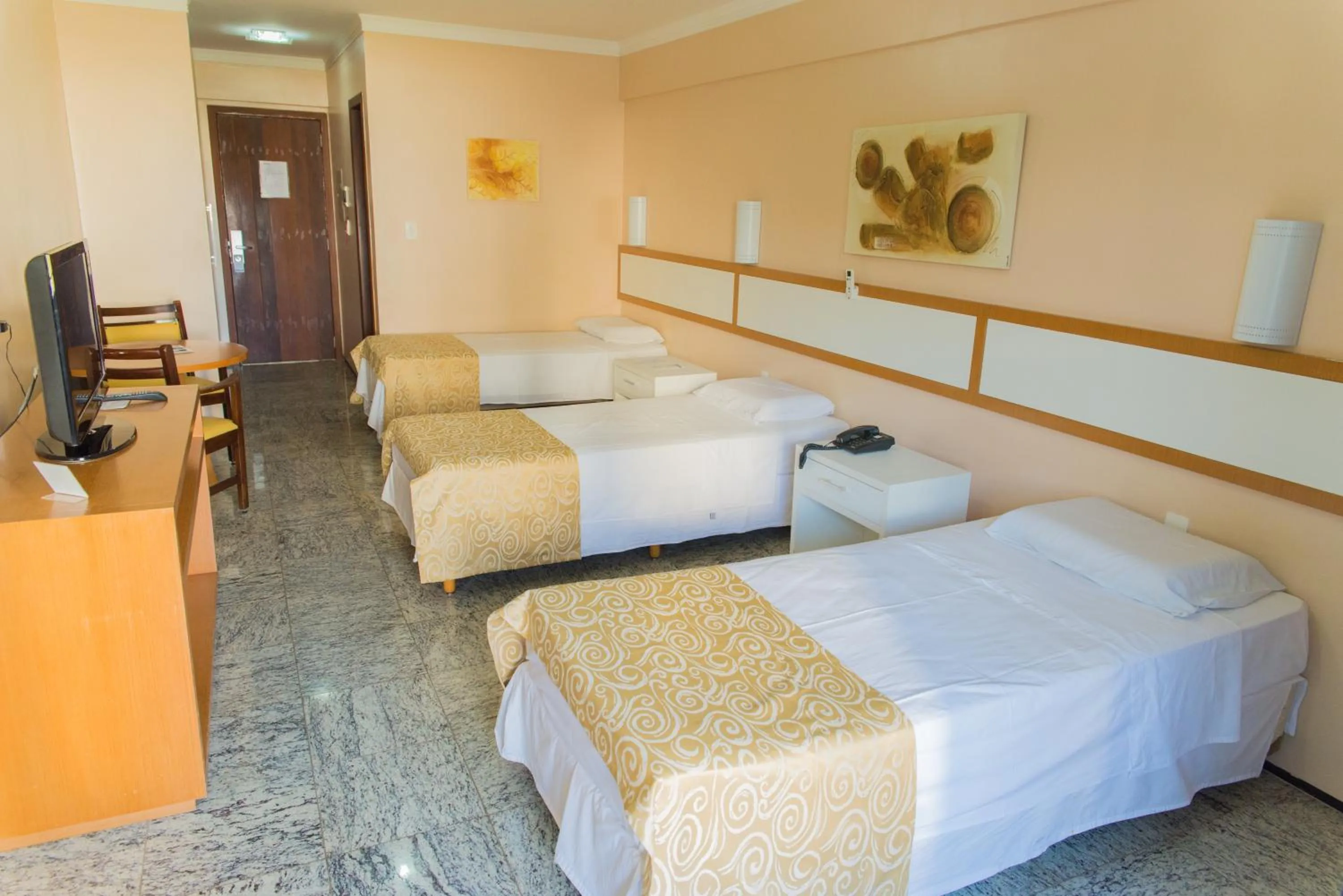 Bed in Costa Atlantico Hotel