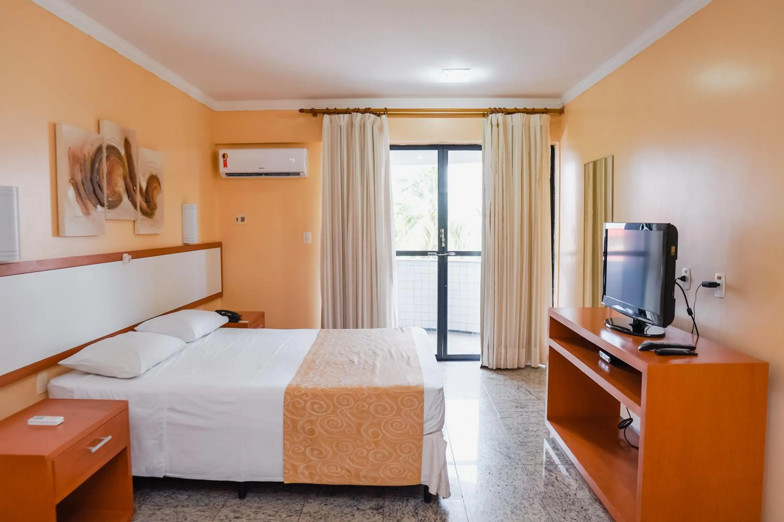 Bed in Costa Atlantico Hotel