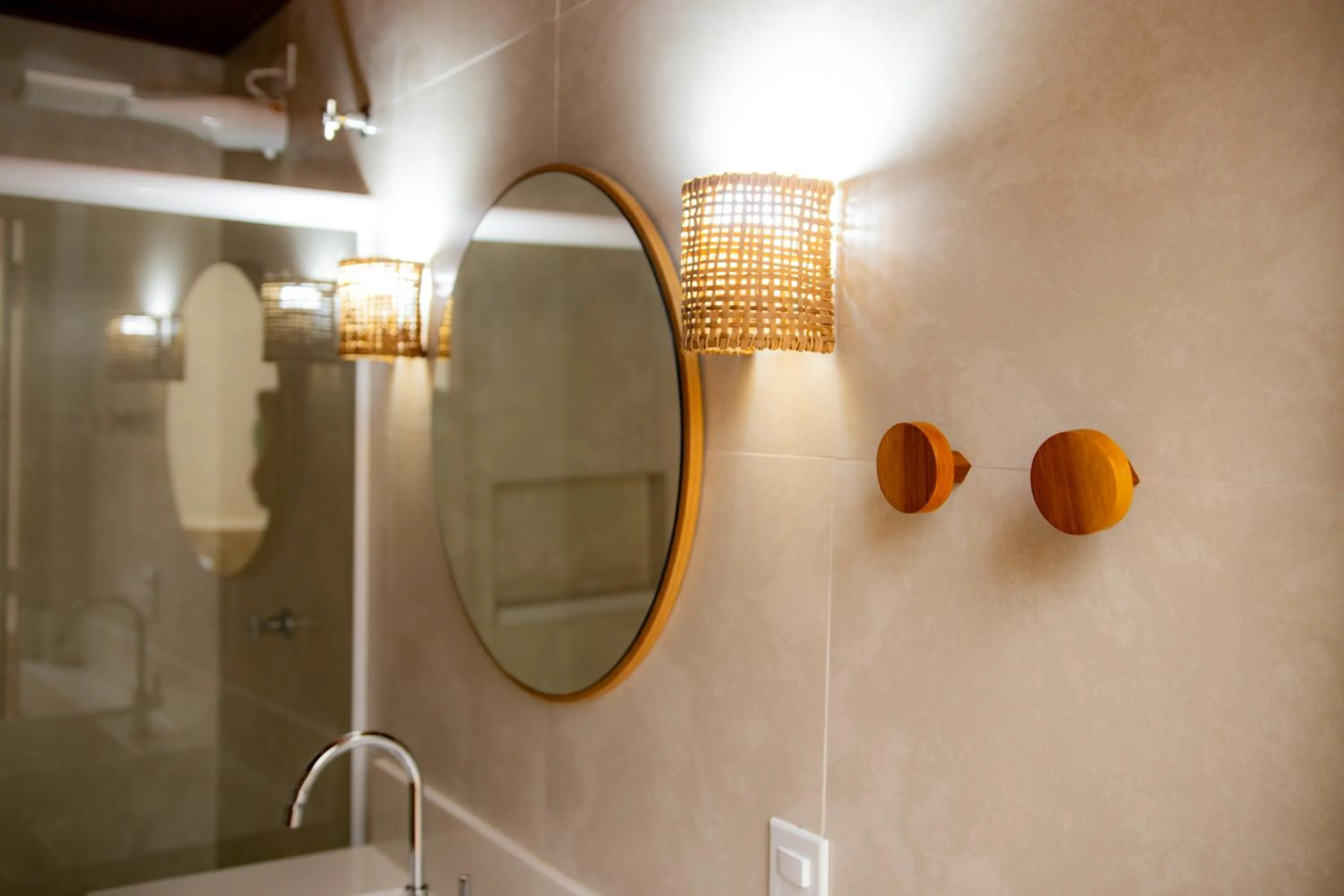 Bathroom in Pousada Valhacouto