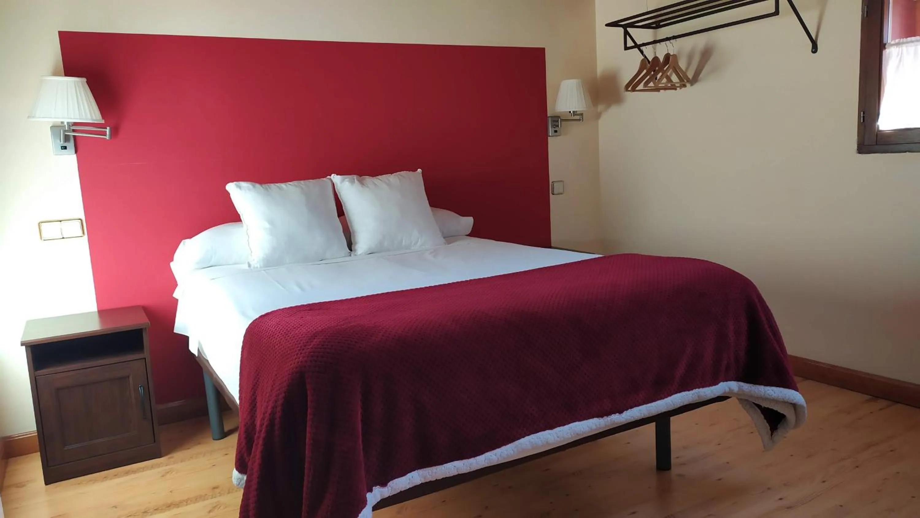 Bed in Hotel Rural Cayetana