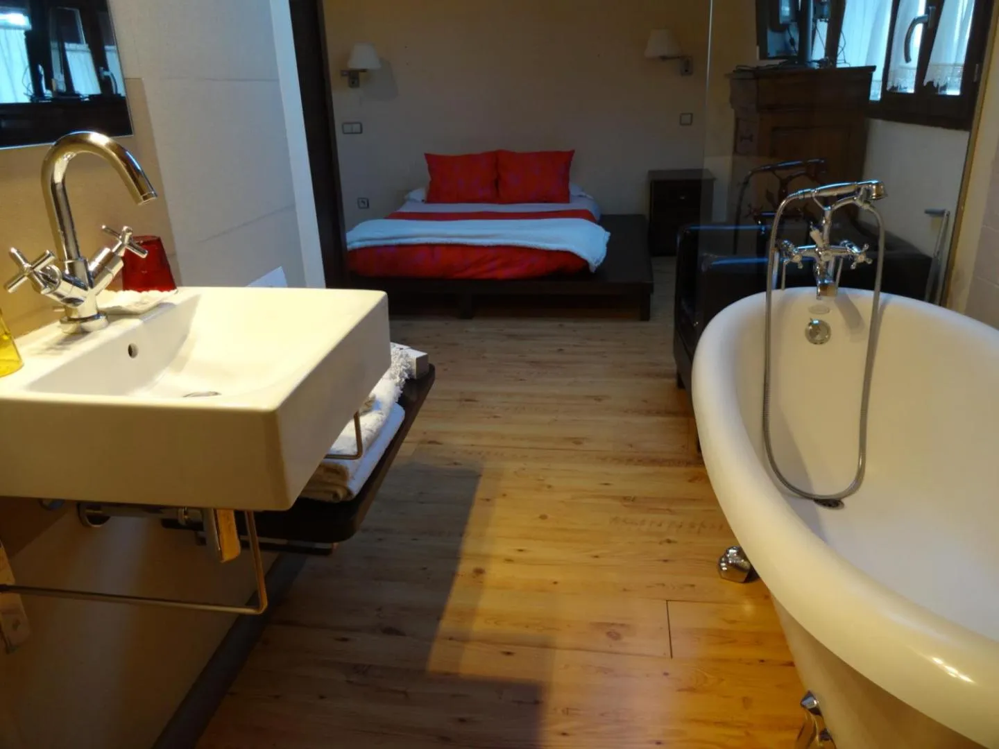 Bed in Hotel Rural Cayetana