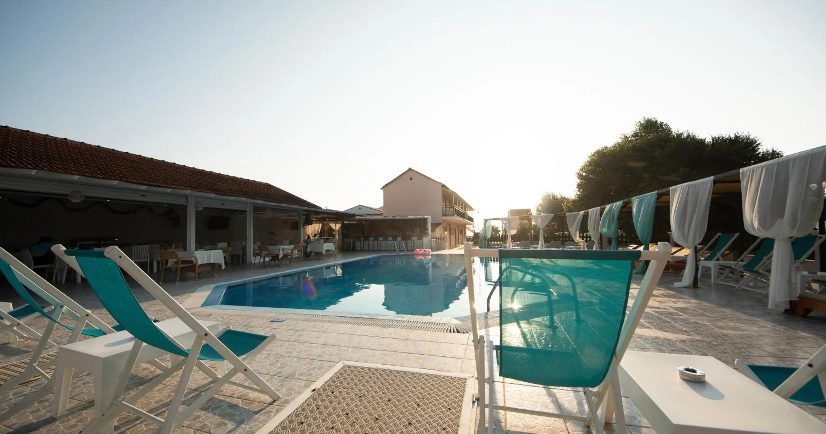 Pool view in Saint Peter Bay Aparthotel