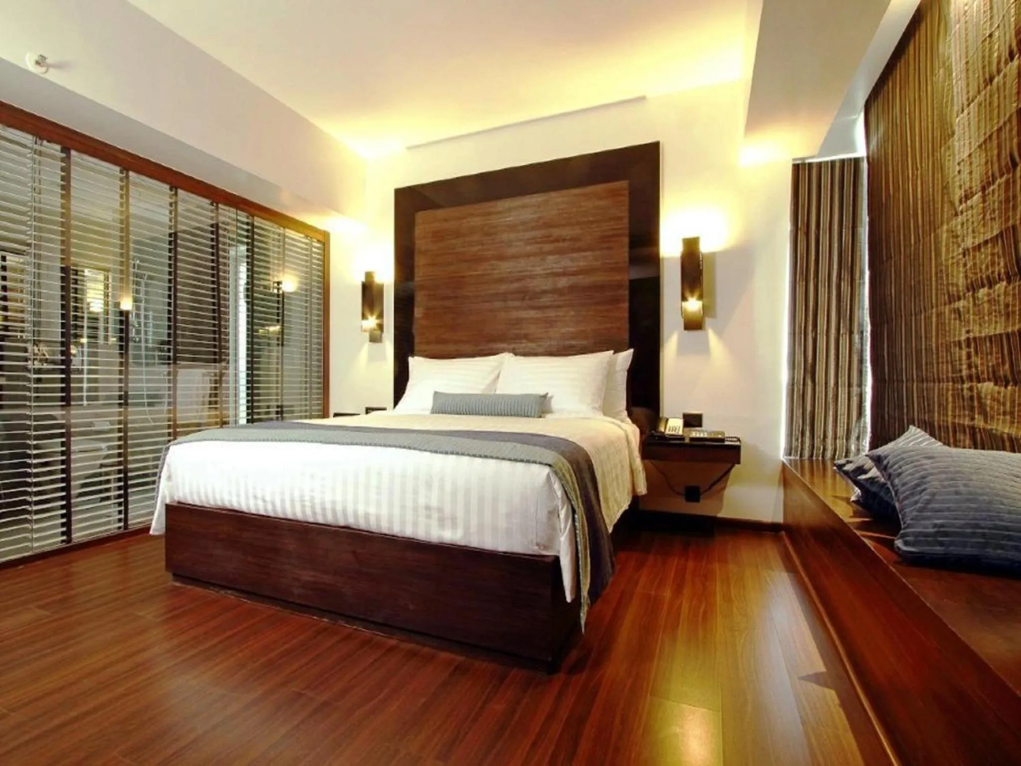Bedroom, Bed in Svenska Design Hotel, Electronic City, Bangalore