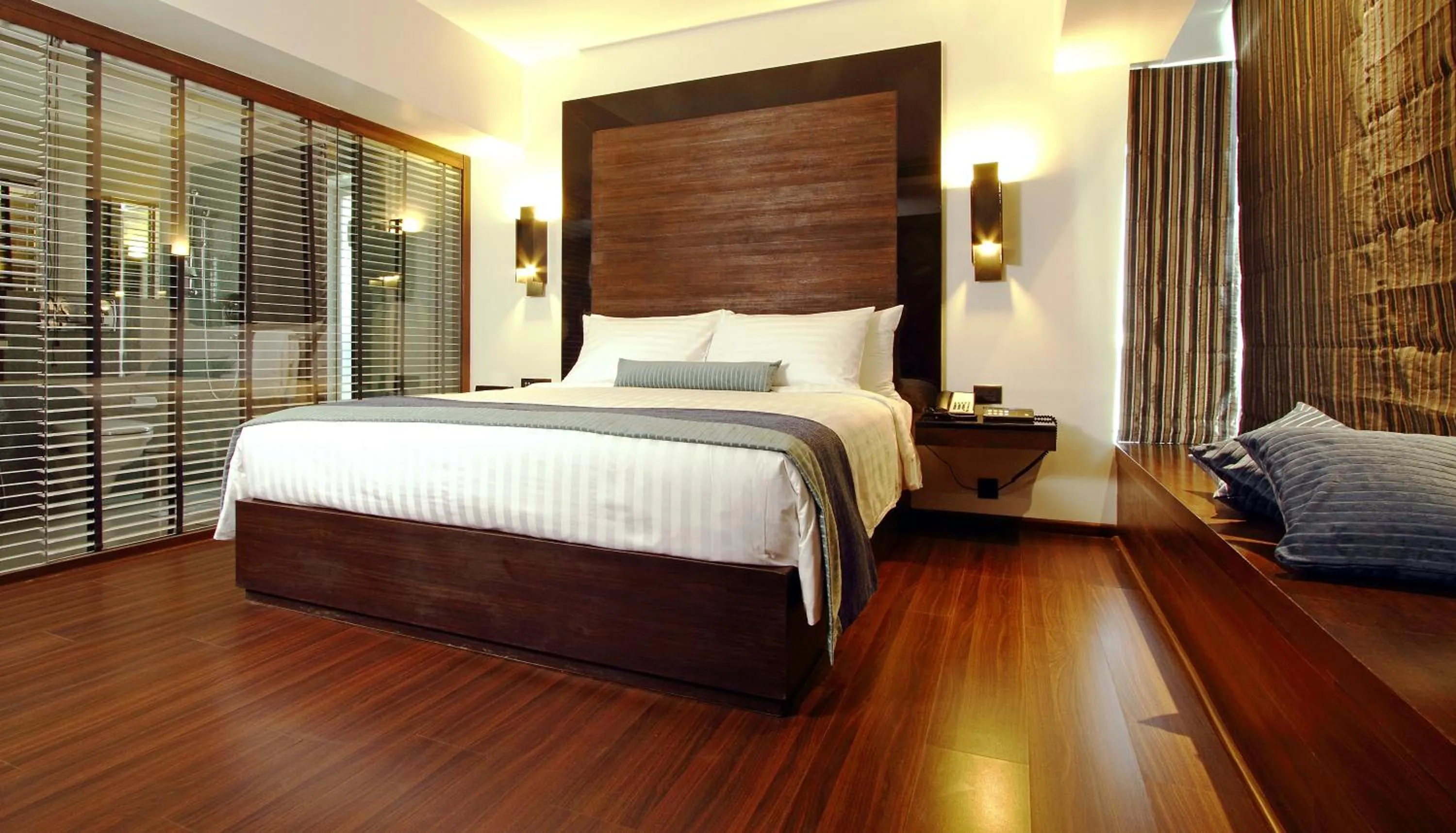 Bedroom, Bed in Svenska Design Hotel, Electronic City, Bangalore