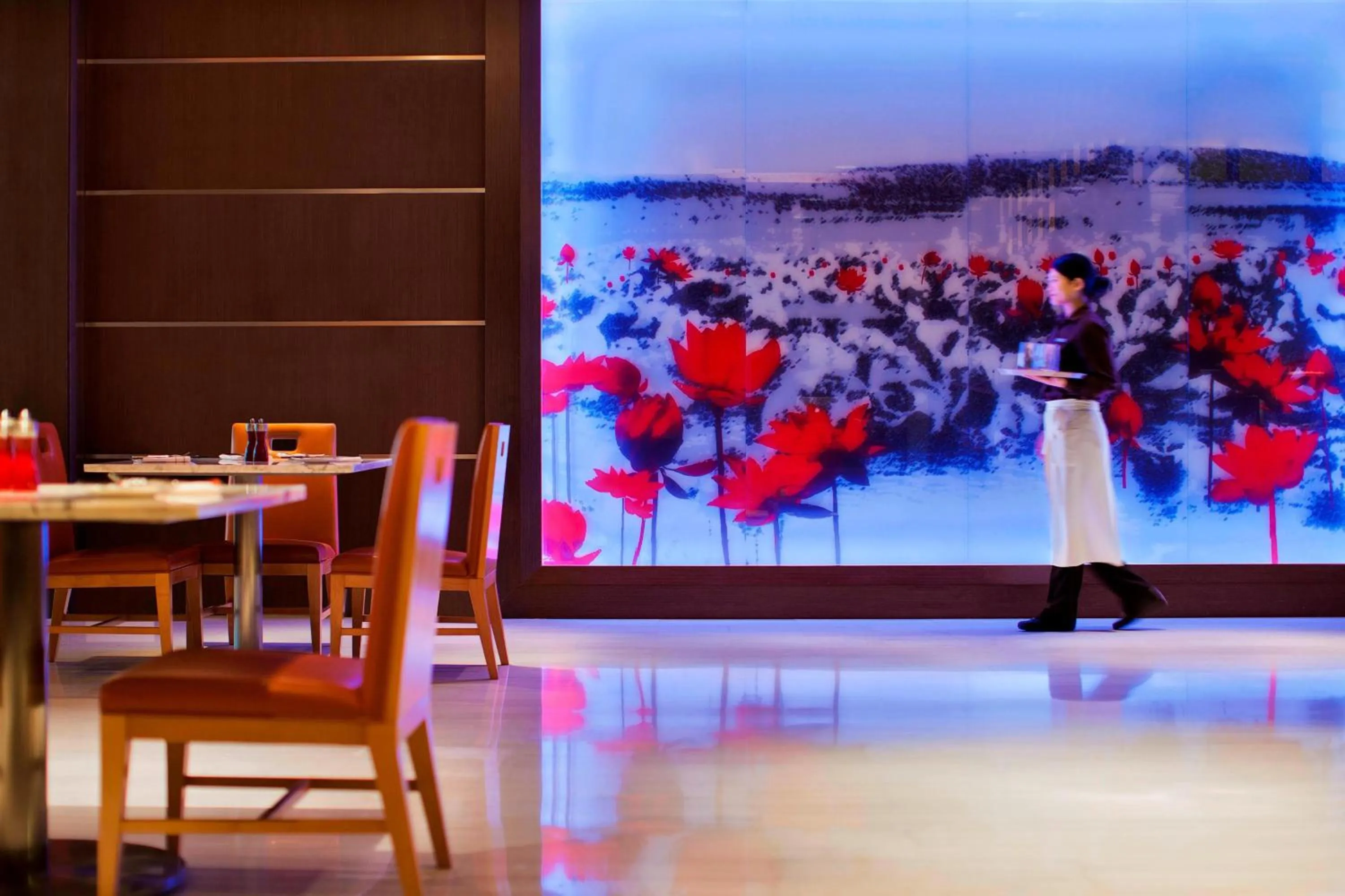 Restaurant/places to eat in Courtyard by Marriott Hangzhou Wulin