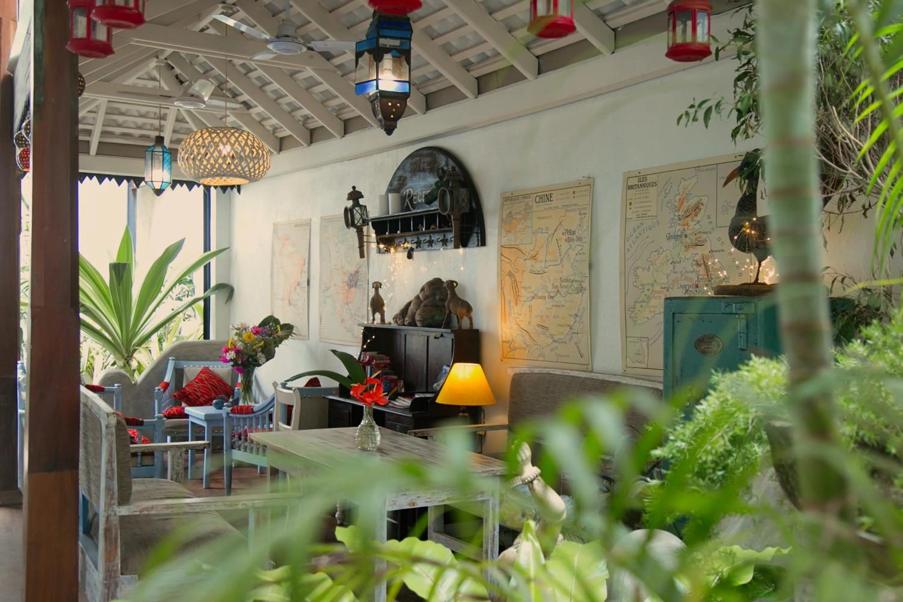 Garden in LE JARDIN DU FORT - GALLE