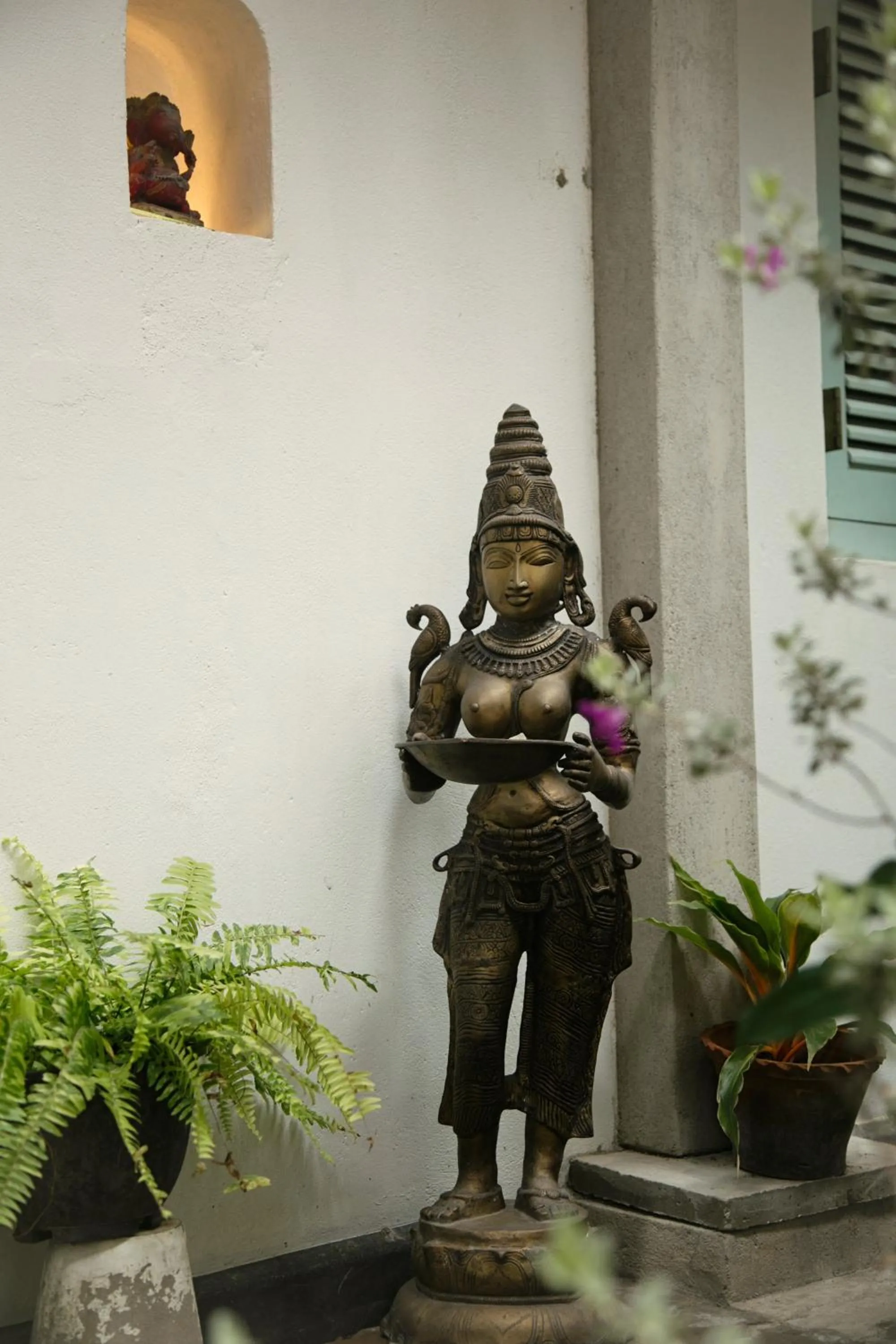 Decorative detail in LE JARDIN DU FORT - GALLE