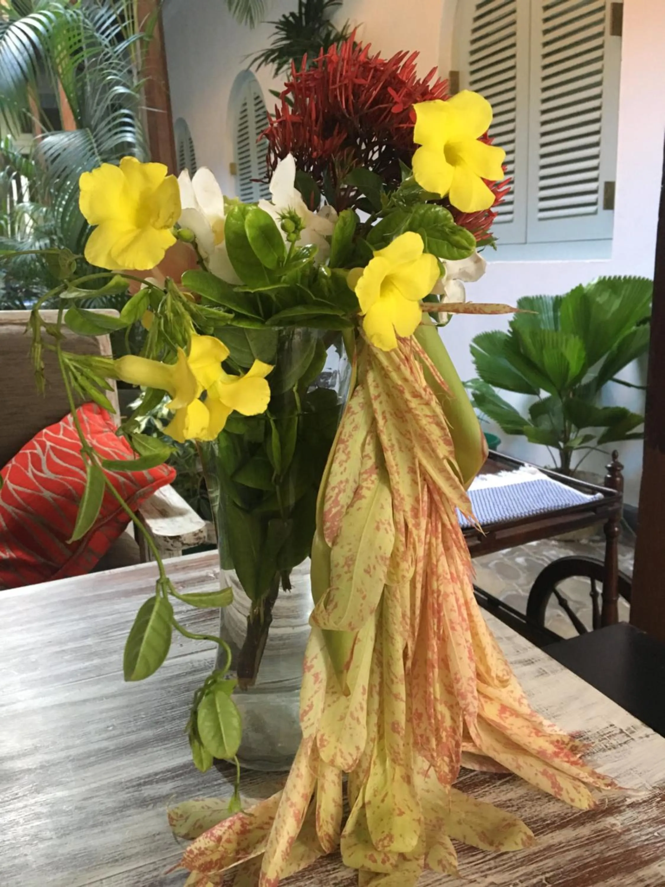 Decorative detail in LE JARDIN DU FORT - GALLE