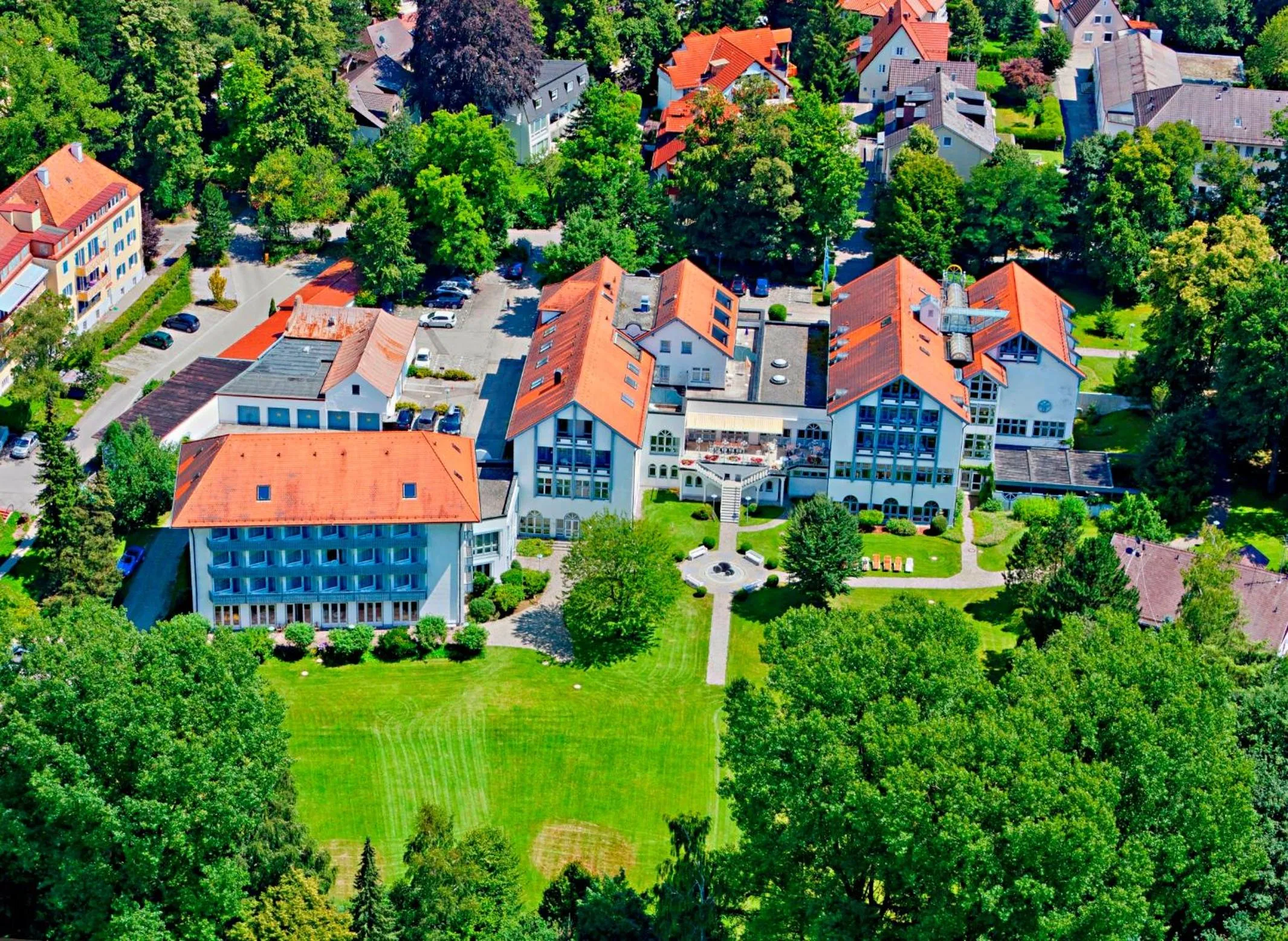 Bird's eye view in Hotel Sonnengarten