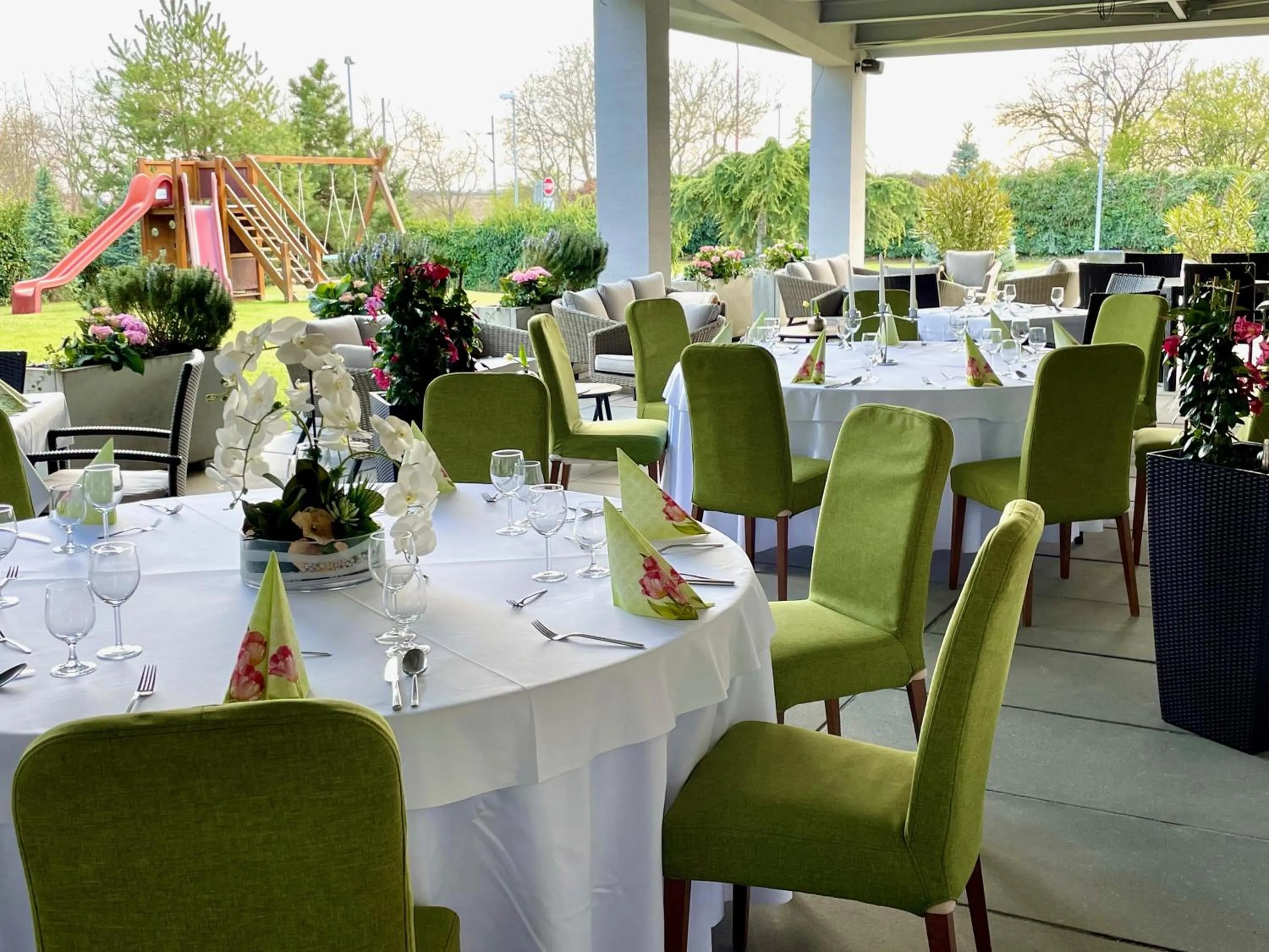 Garden in Hotel Ponteo - Activity Park