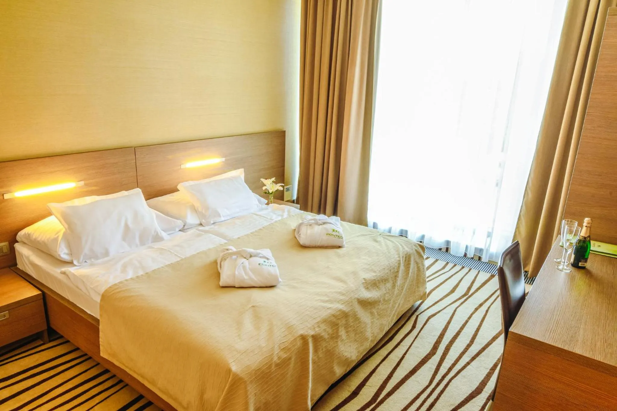 Bed in Hotel Ponteo - Activity Park