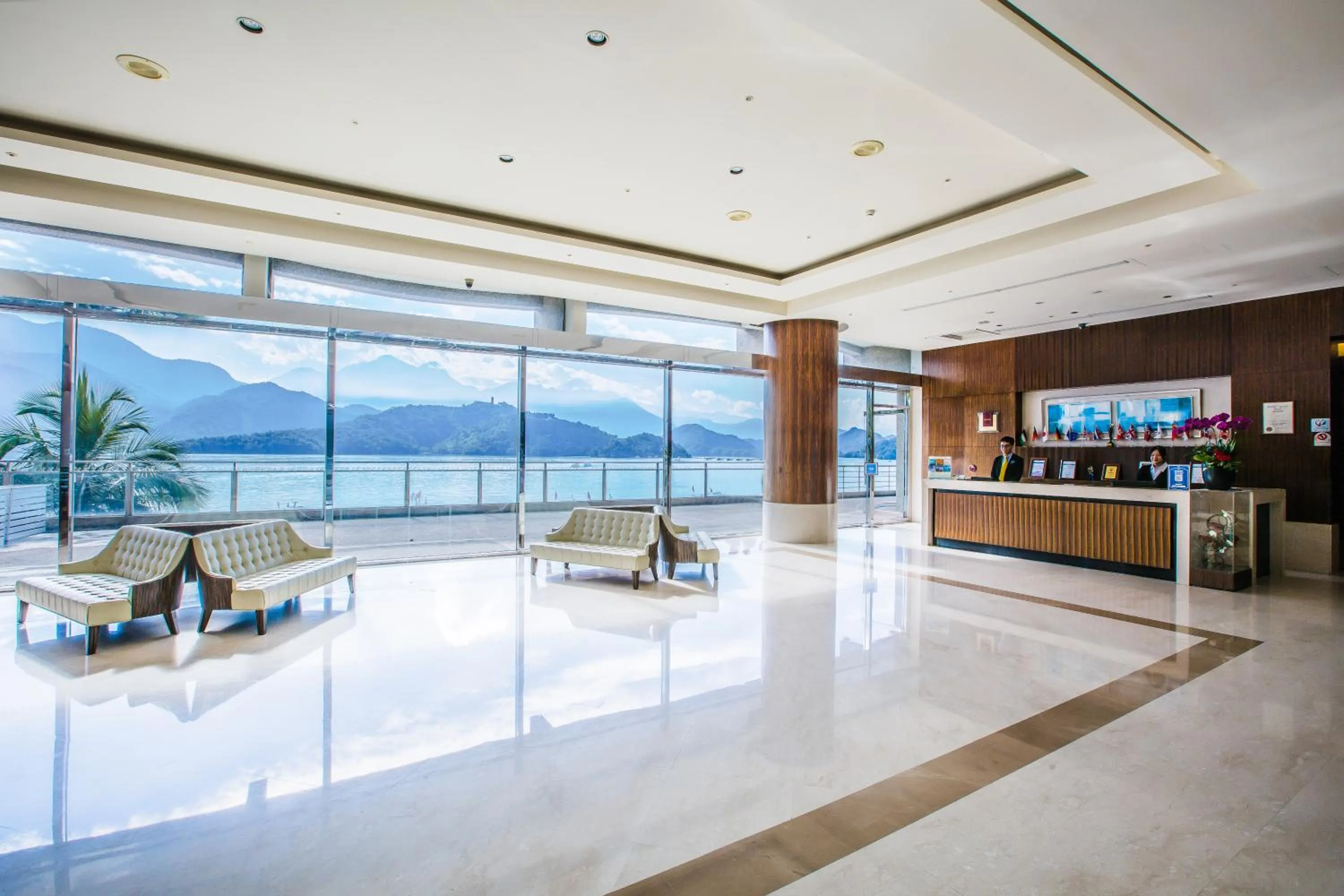 Lobby or reception in Hotel Del Lago