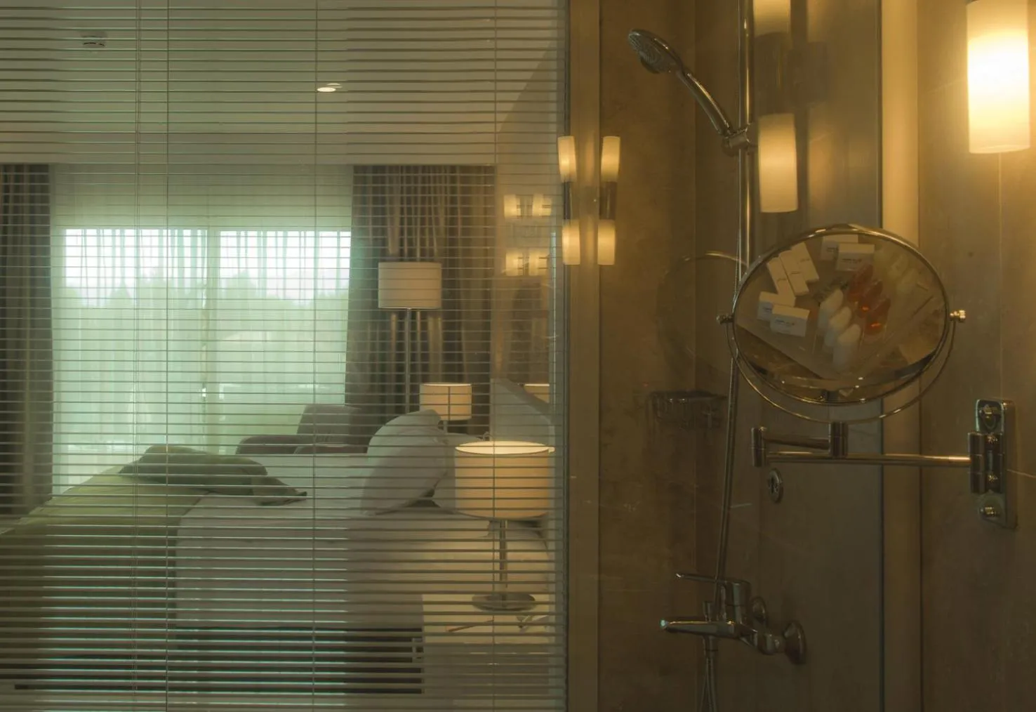 Bathroom in Bellazure Hotel