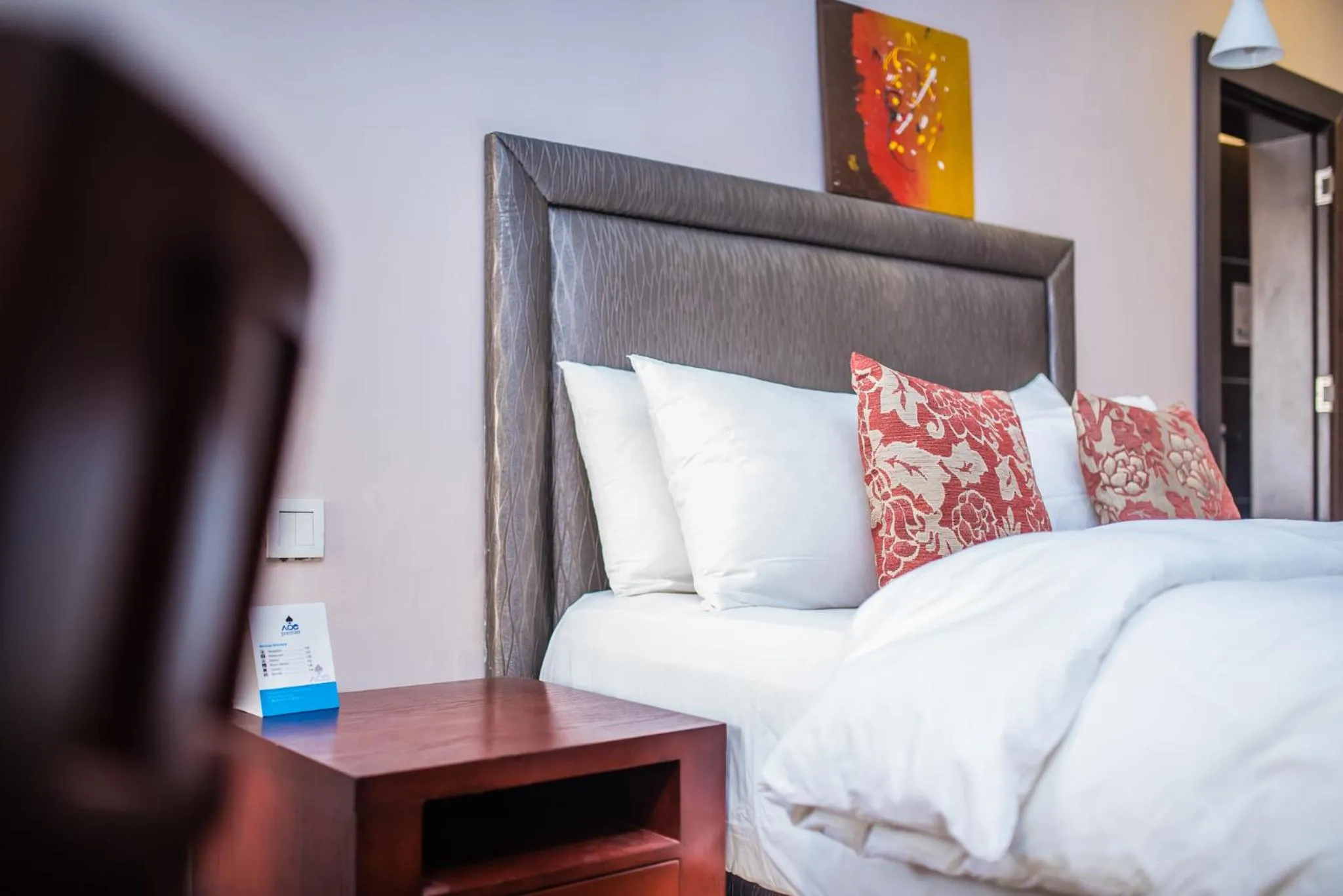 Bed in Ace Premier Hotel