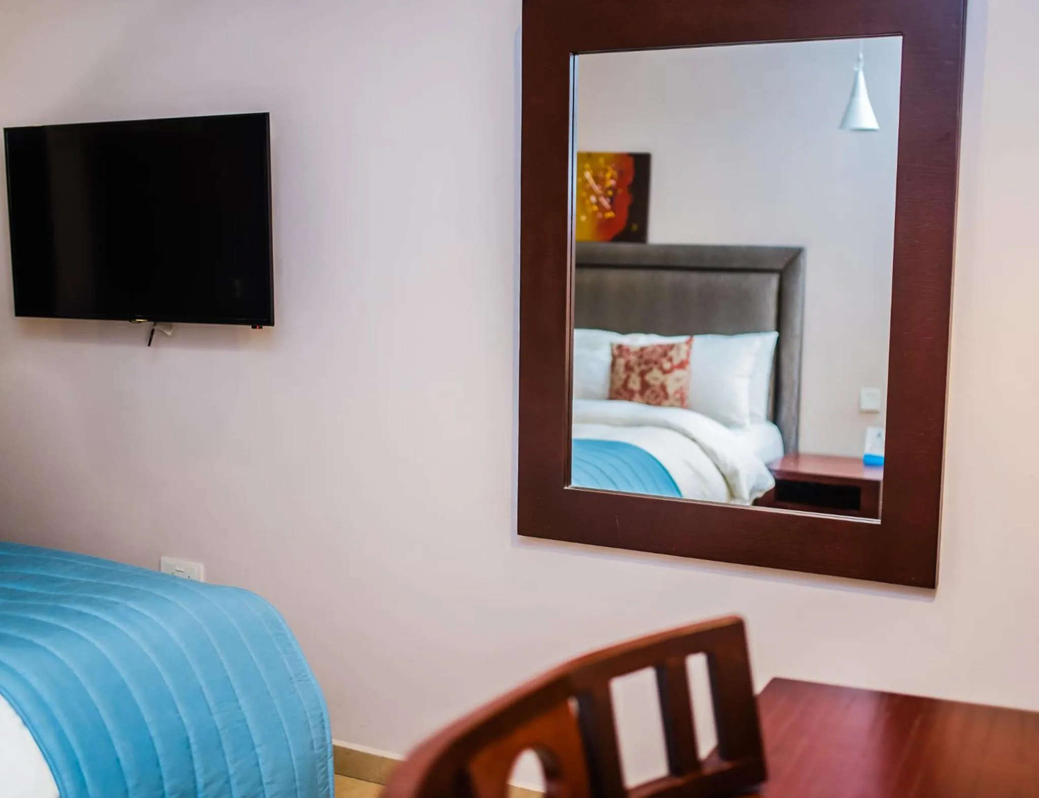 Bed in Ace Premier Hotel