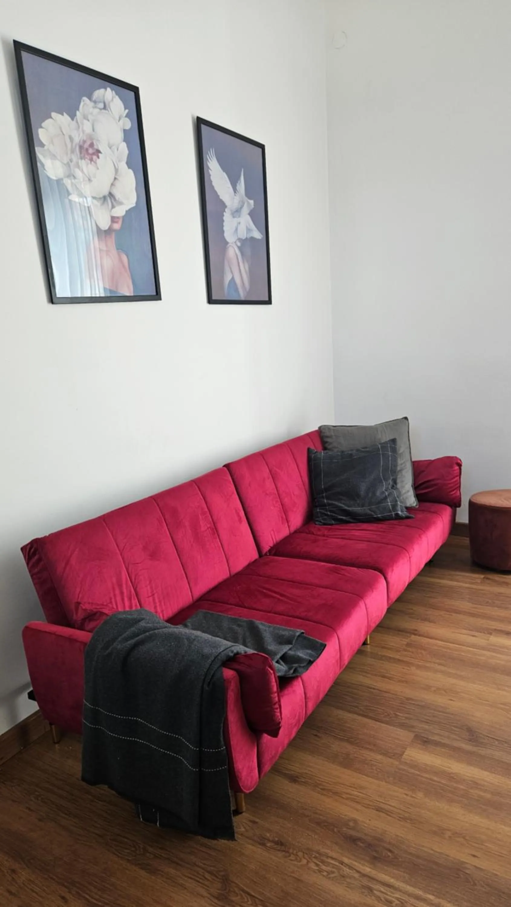 Living room in Flamingo B&B