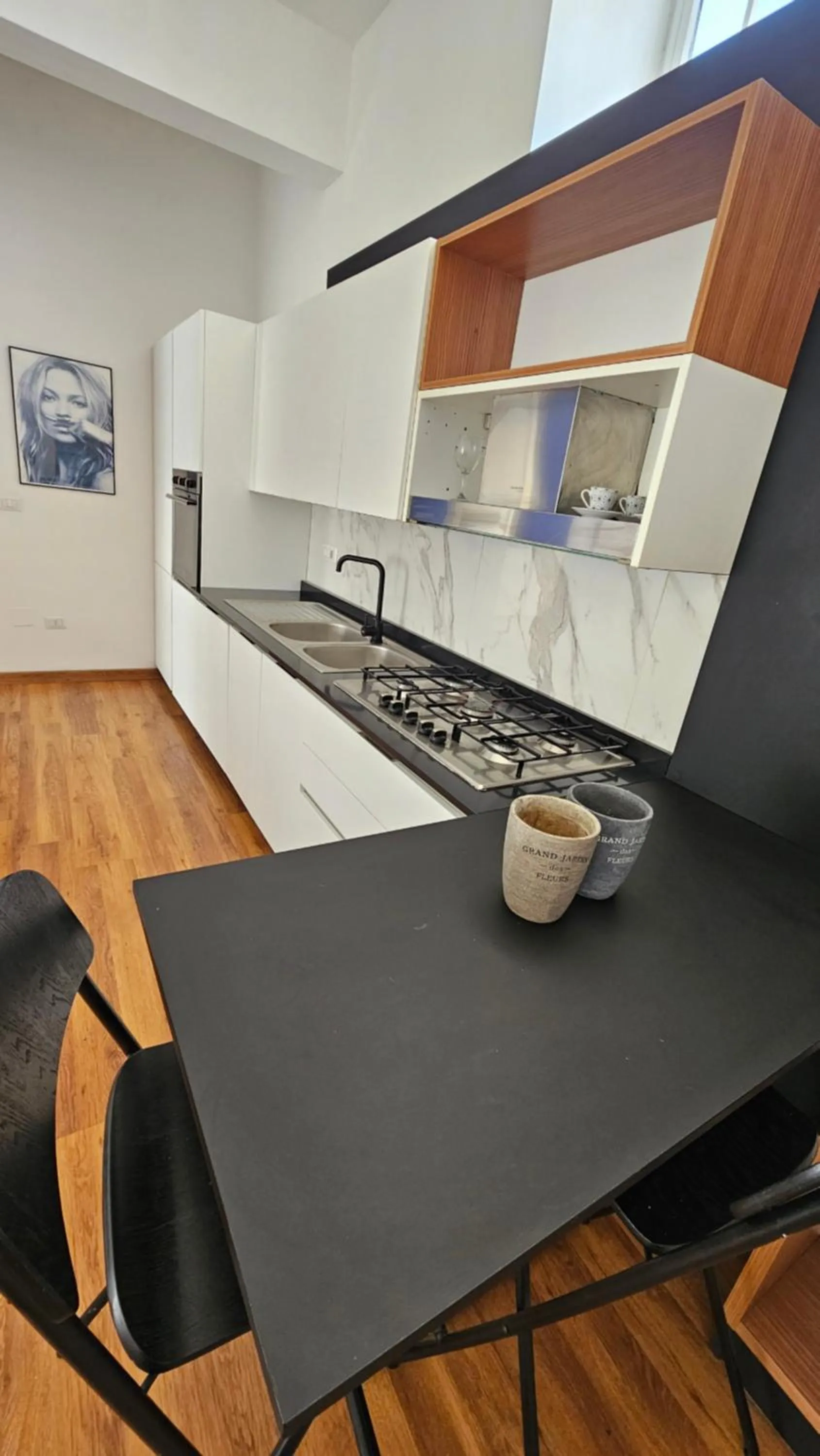 Kitchen or kitchenette in Flamingo B&B