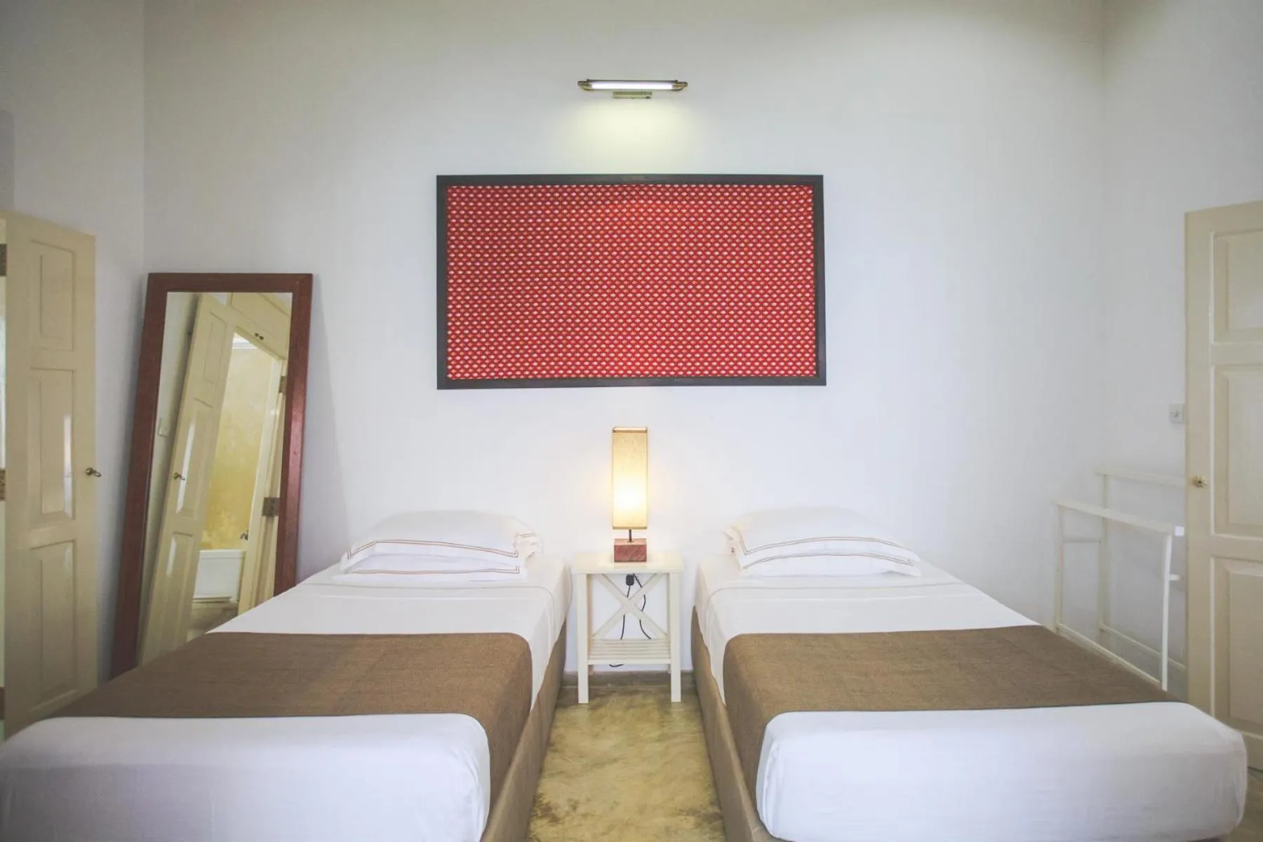 Bed in Karmel Villa Thalduwa Island - Five Bedroom Luxury Villa with Private Pool