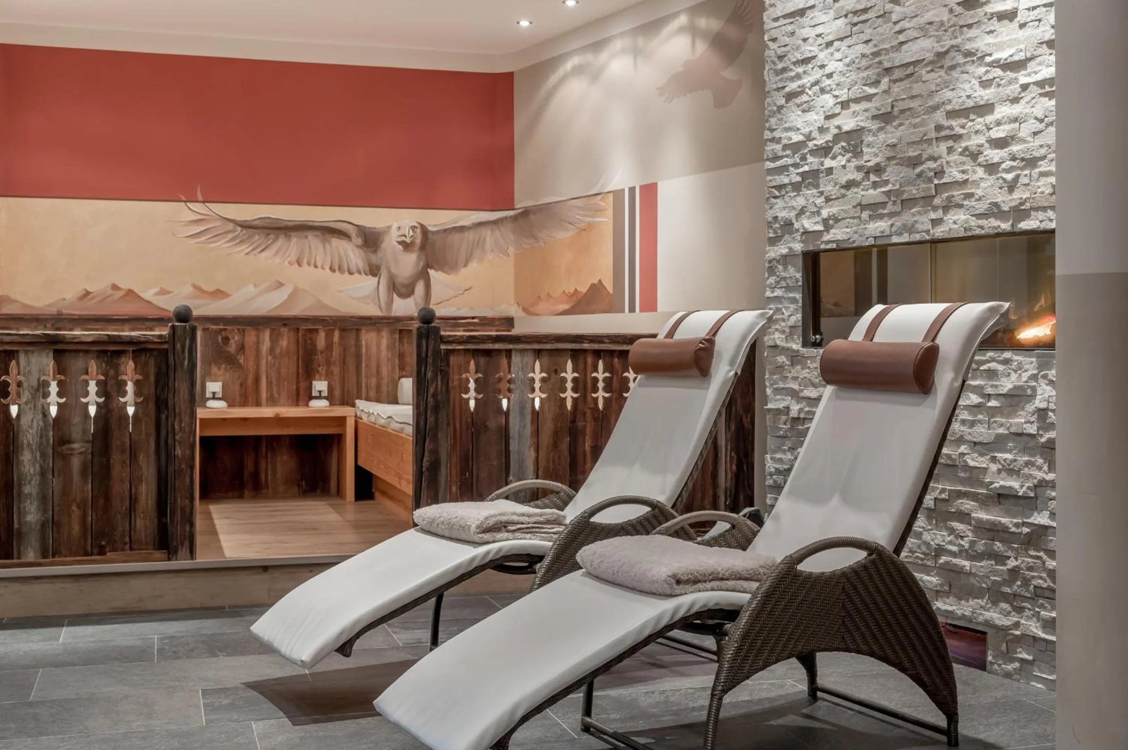 Sauna in Hotel Elisabeth Superior Sölden