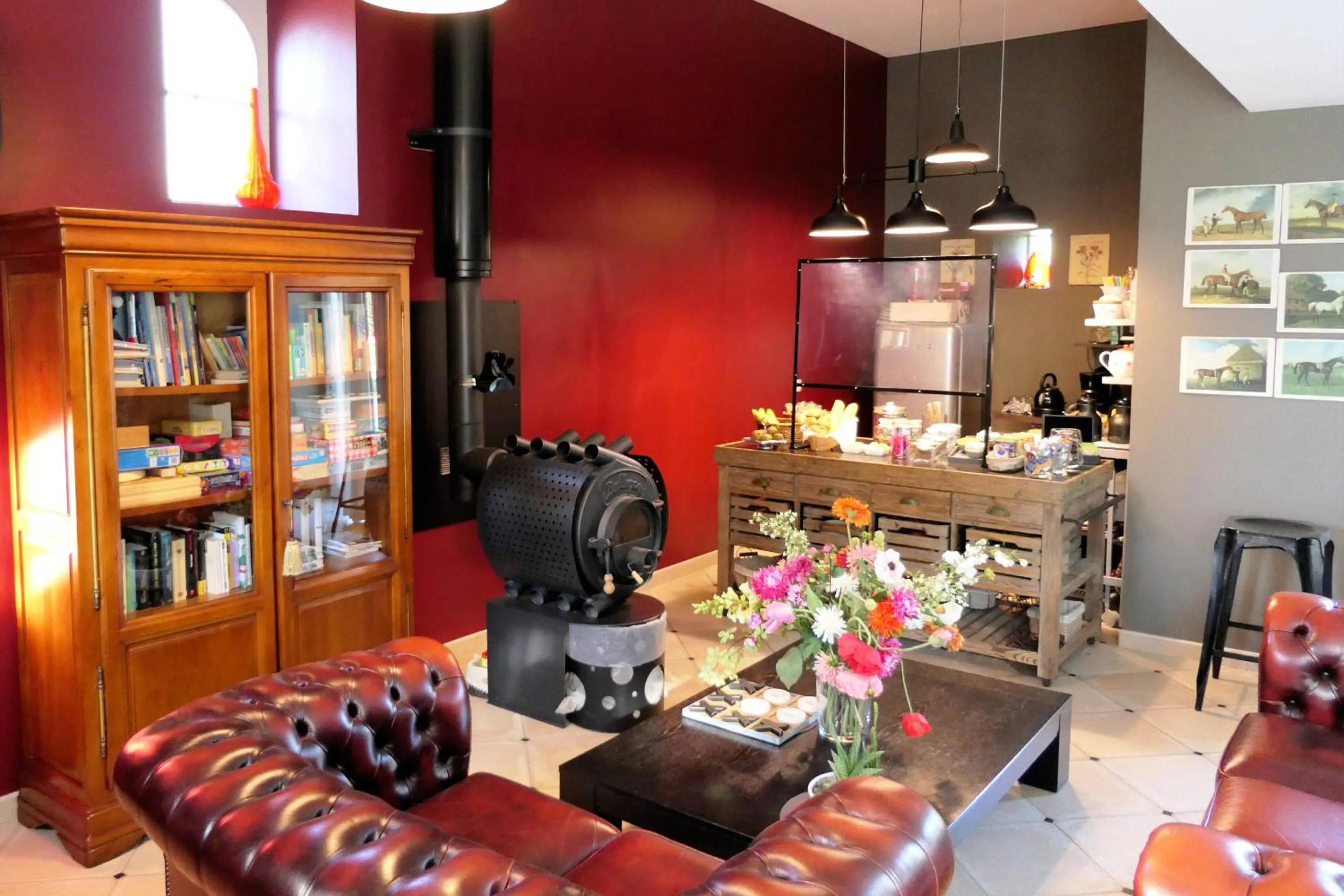 Lounge or bar in Les Pérelles