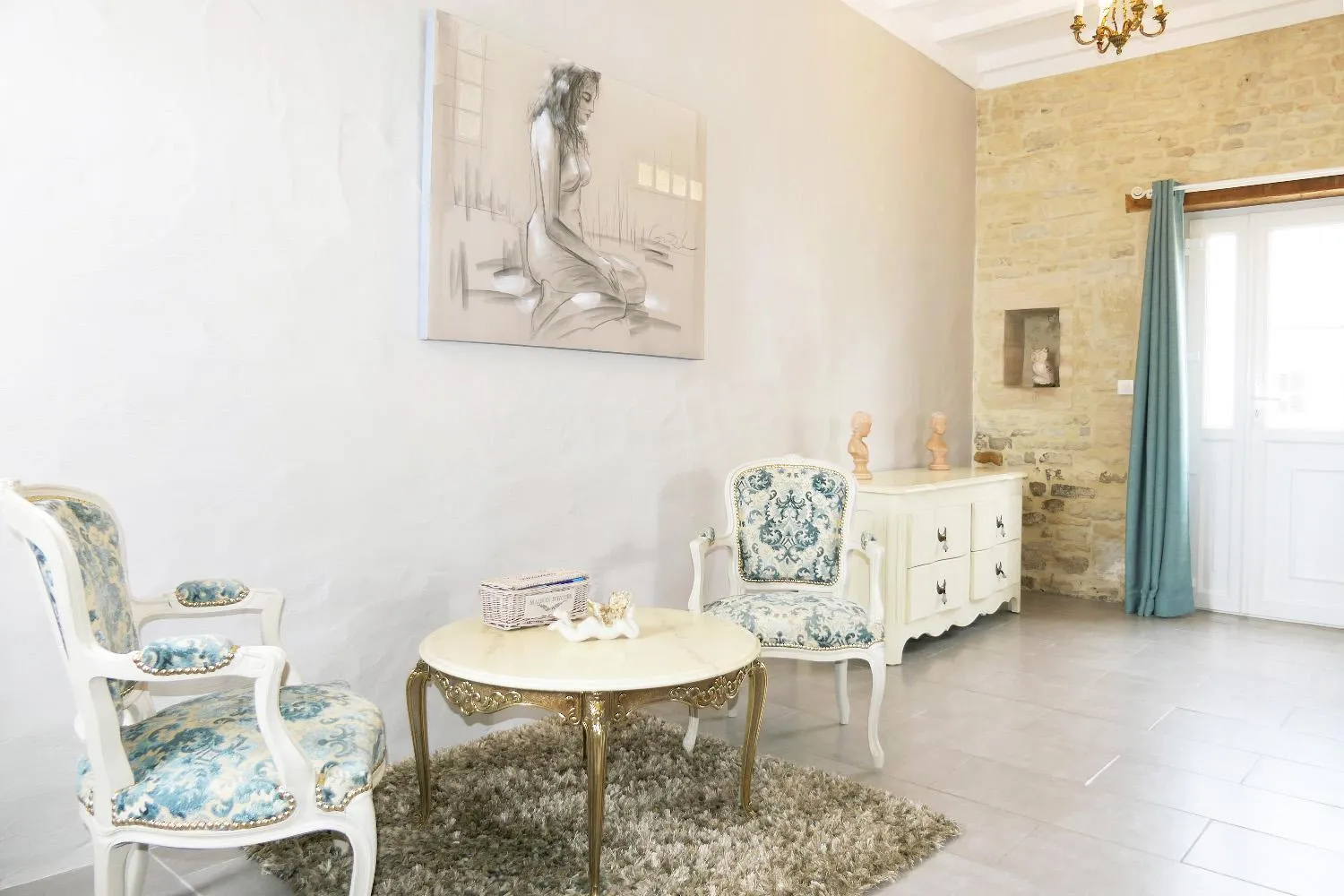 Living room in Les Pérelles