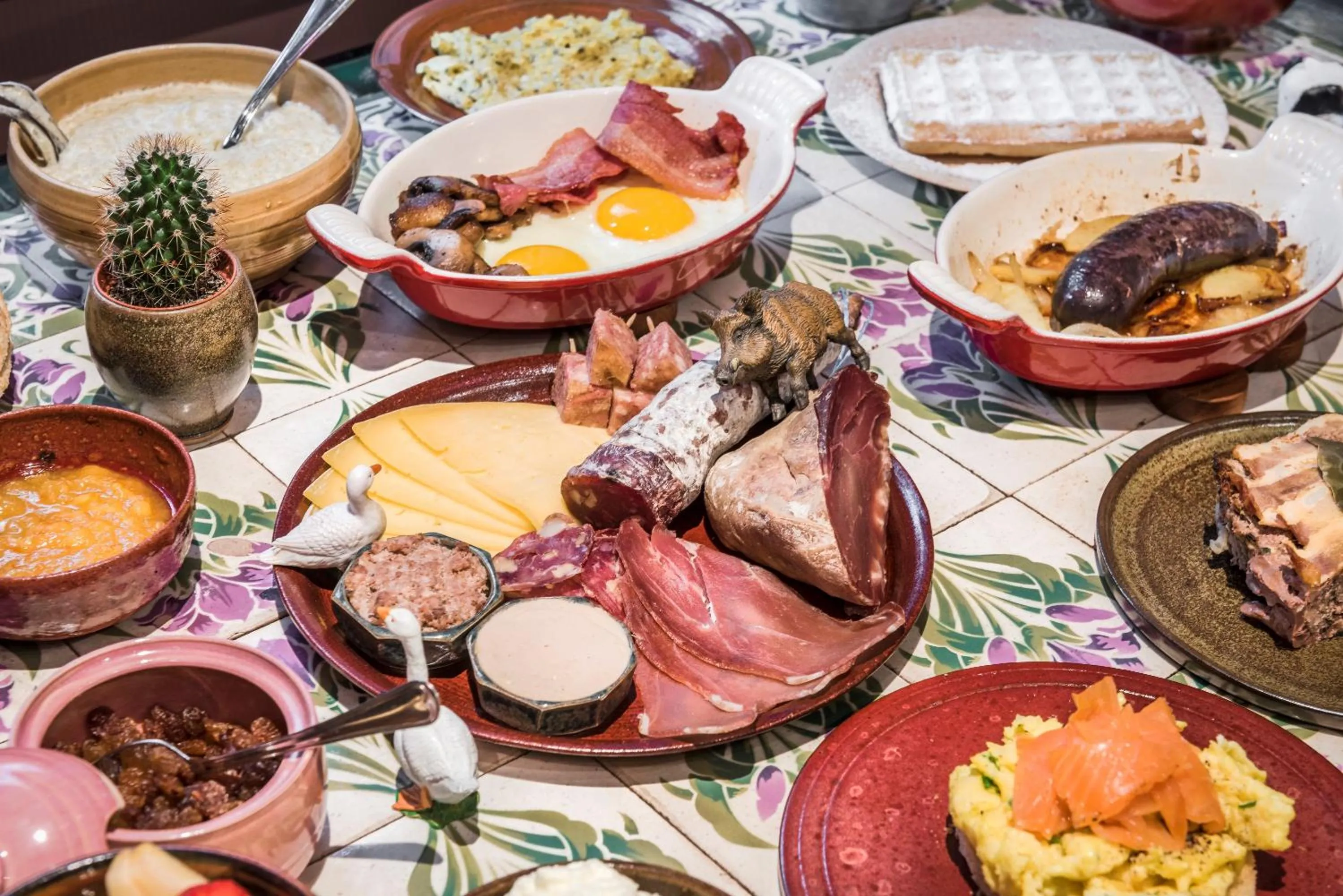 Food close-up in Main Street Hotel